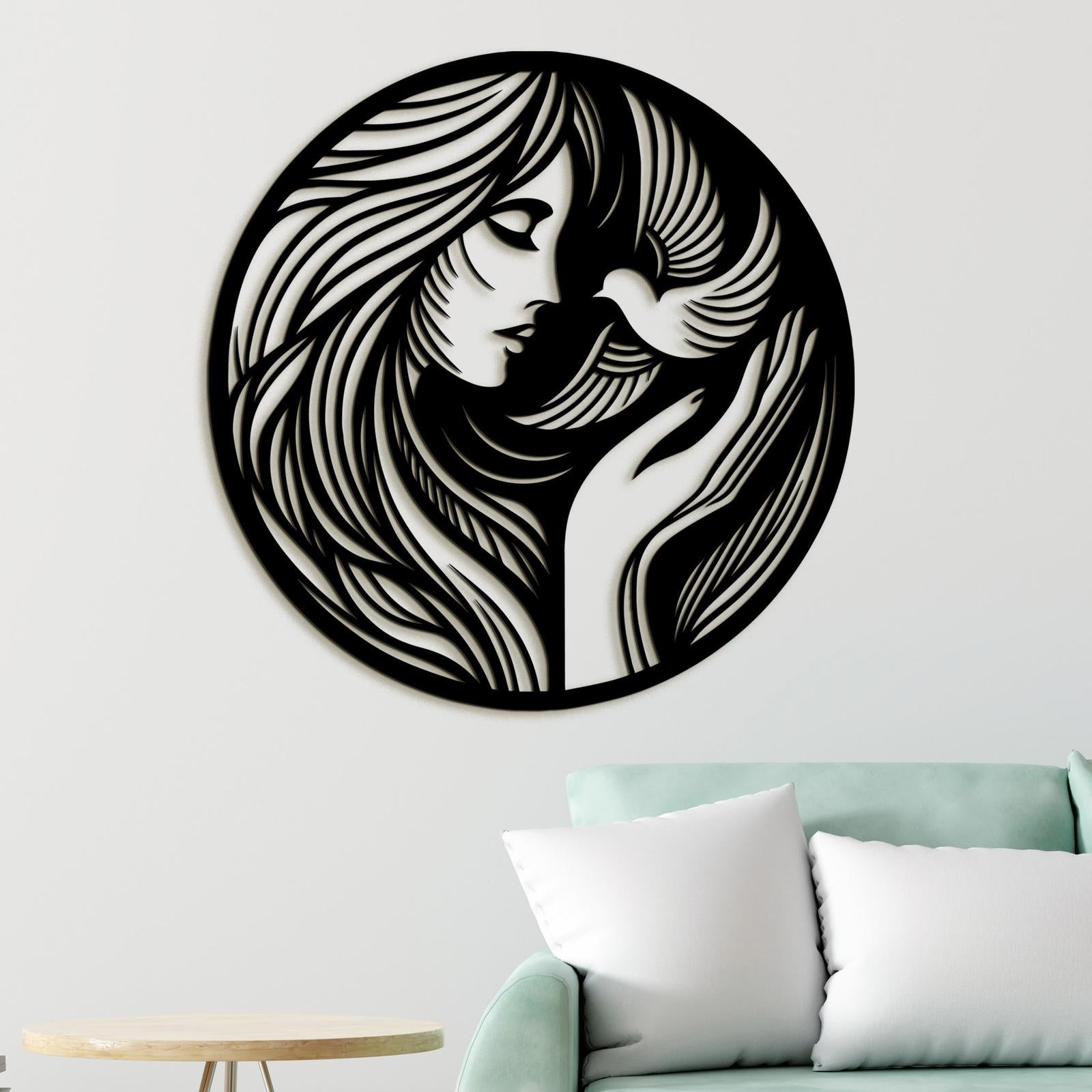 Obraz zenska neznost-DREVTEX