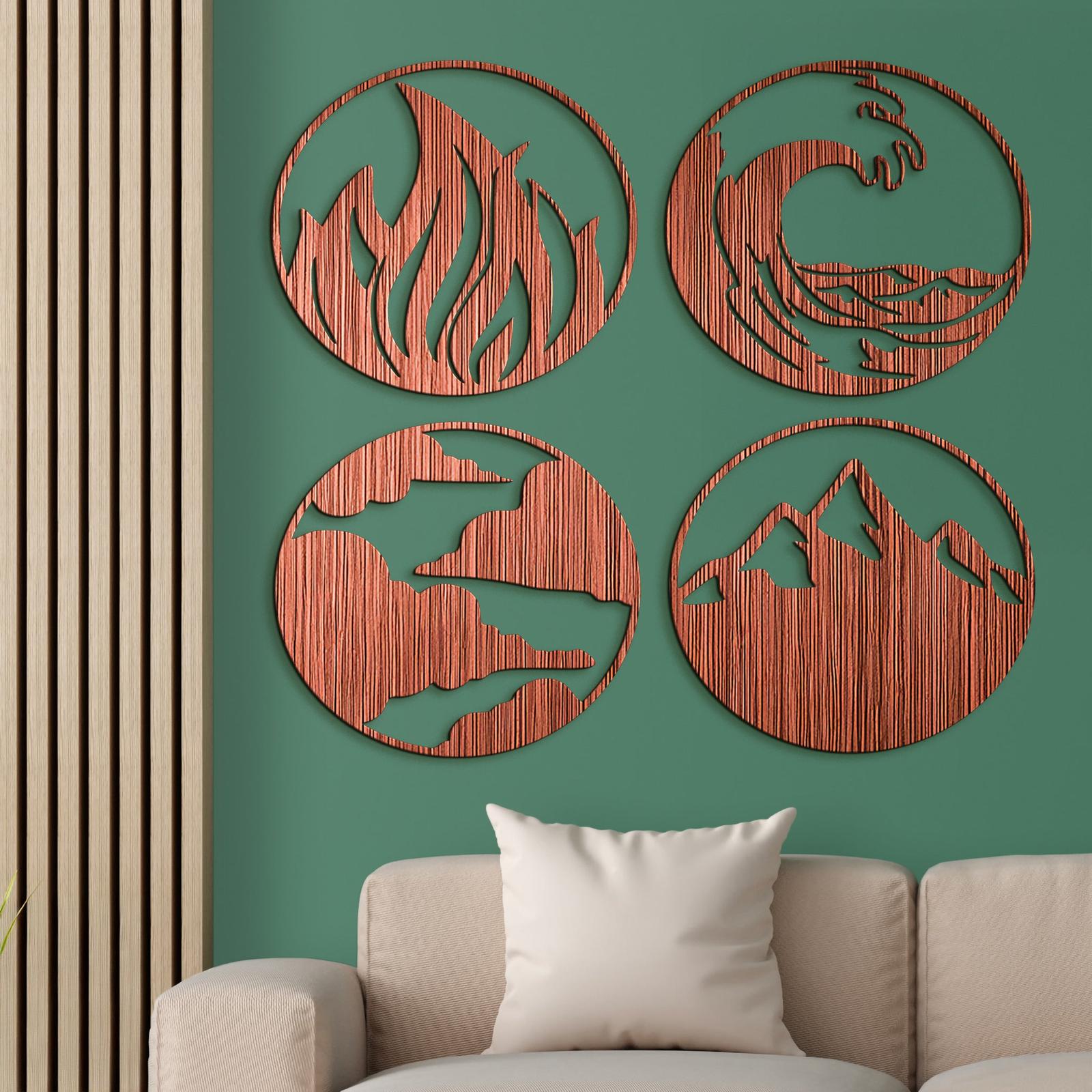 Moderný obraz ŽIVLY PRÍRODY-DREVTEX