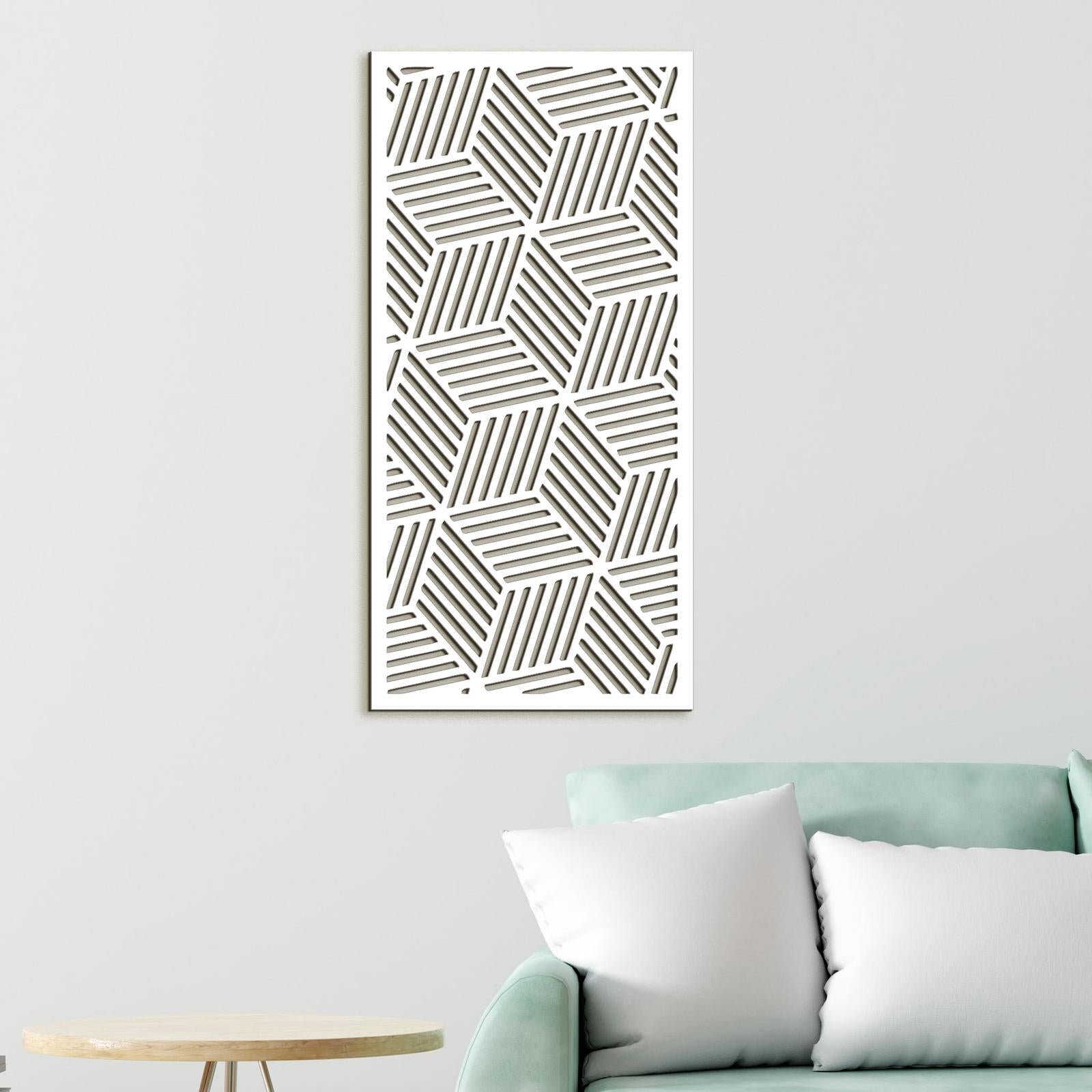 Obraz na stenu Geometrický panel-DREVTEX