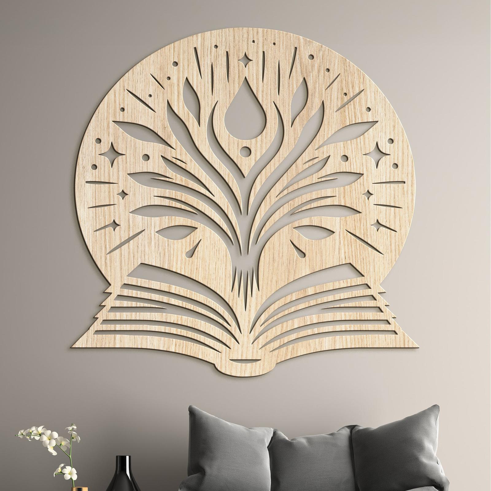 Drevený obraz Strom vedomostí-DREVTEX