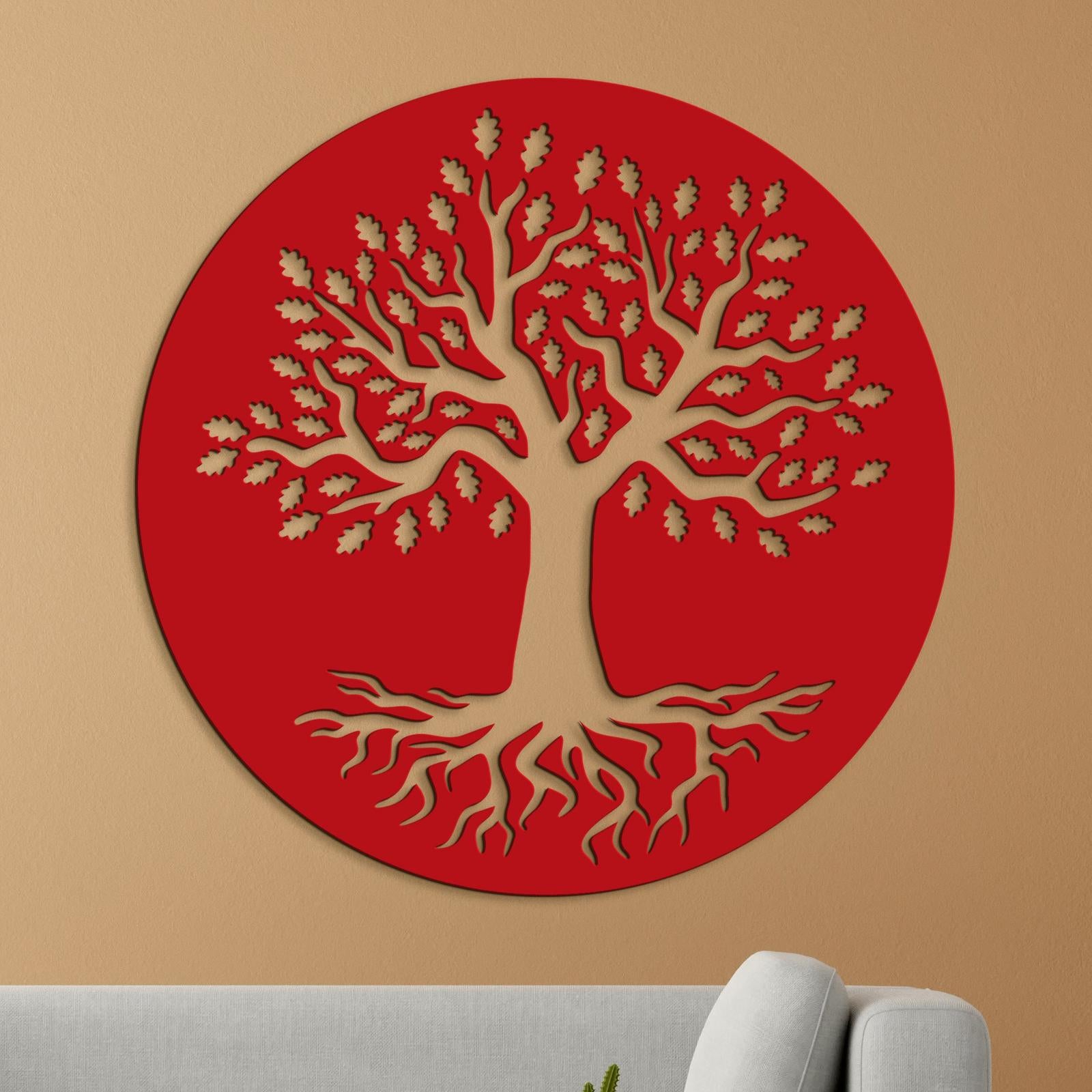 Drevený strom života Korene-DREVTEX