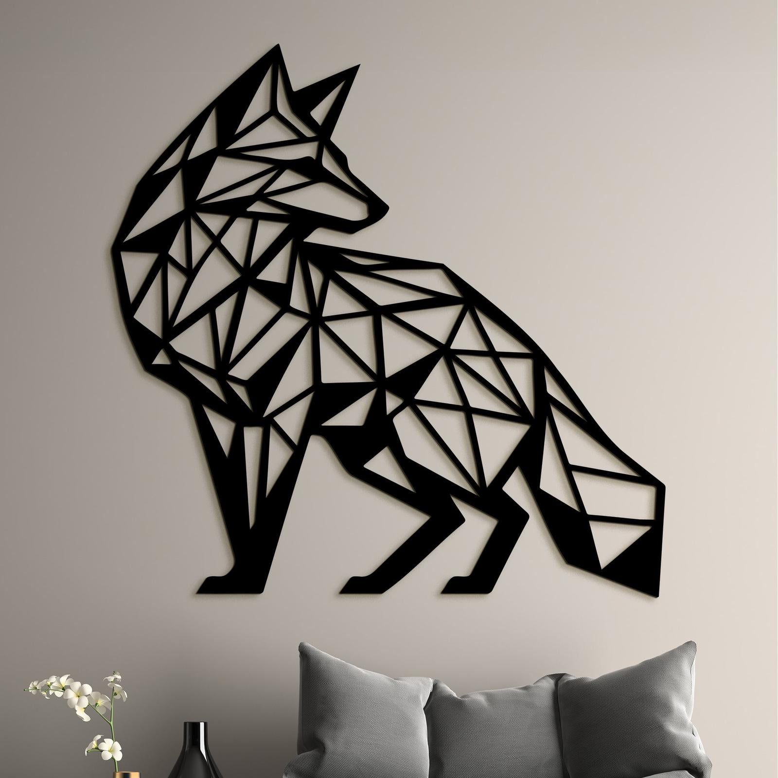 Dreveny obraz Liska-DREVTEX