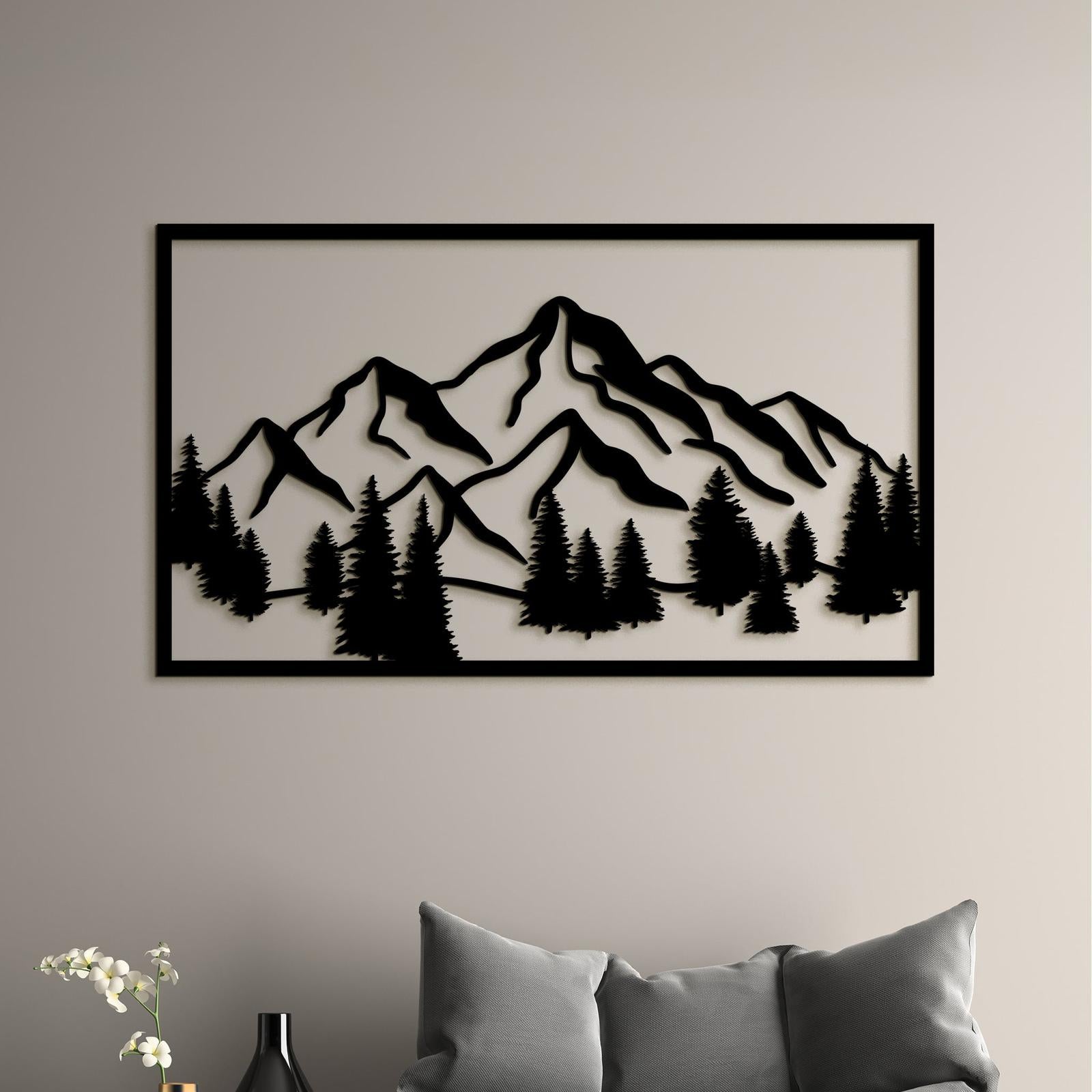 Obraz na stenu Majestatne hory-DREVTEX