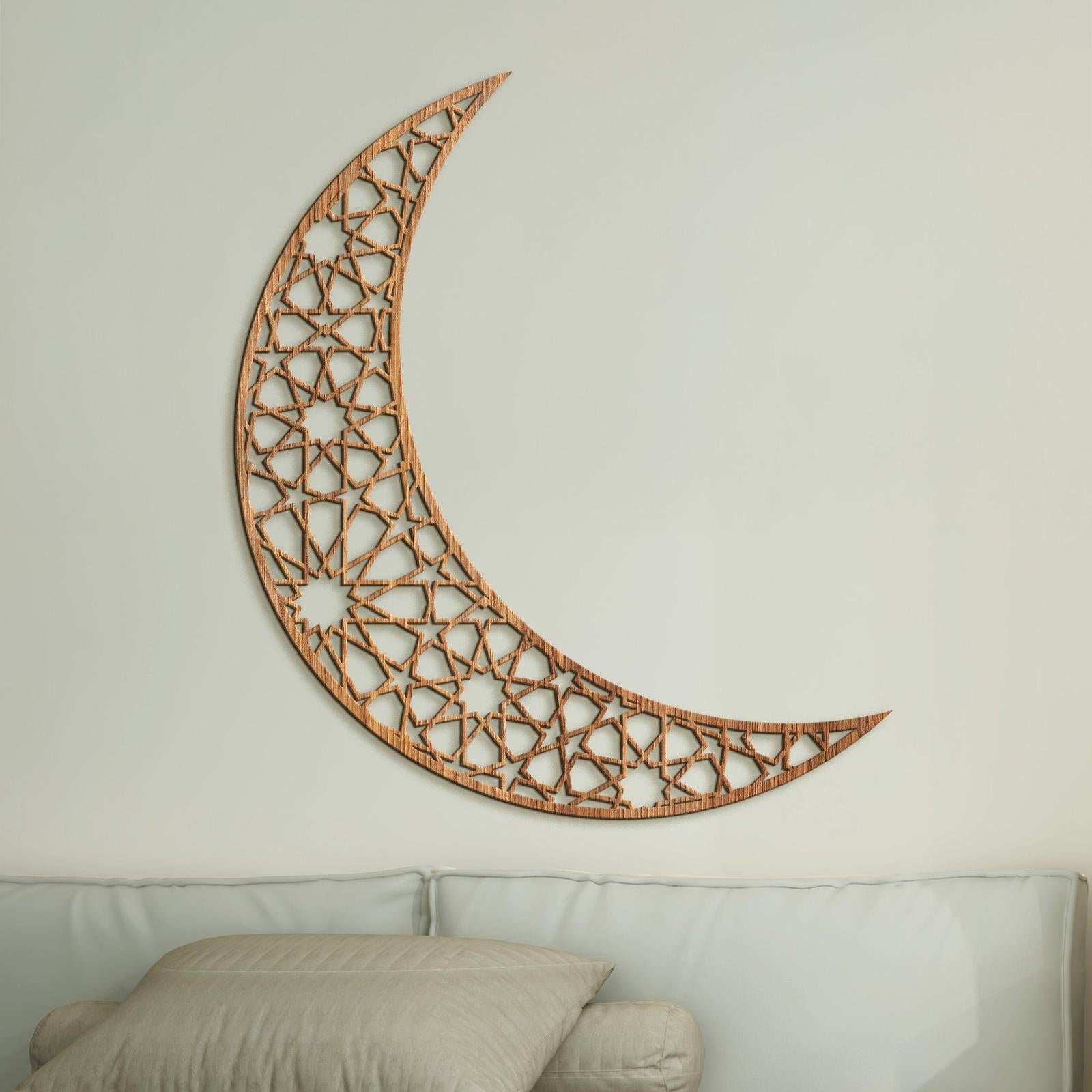 Drevený obraz na stenu Polmesiac-DREVTEX