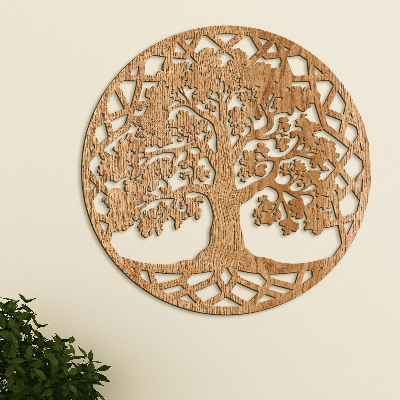 Drevený obraz na stenu Strom života-DREVTEX