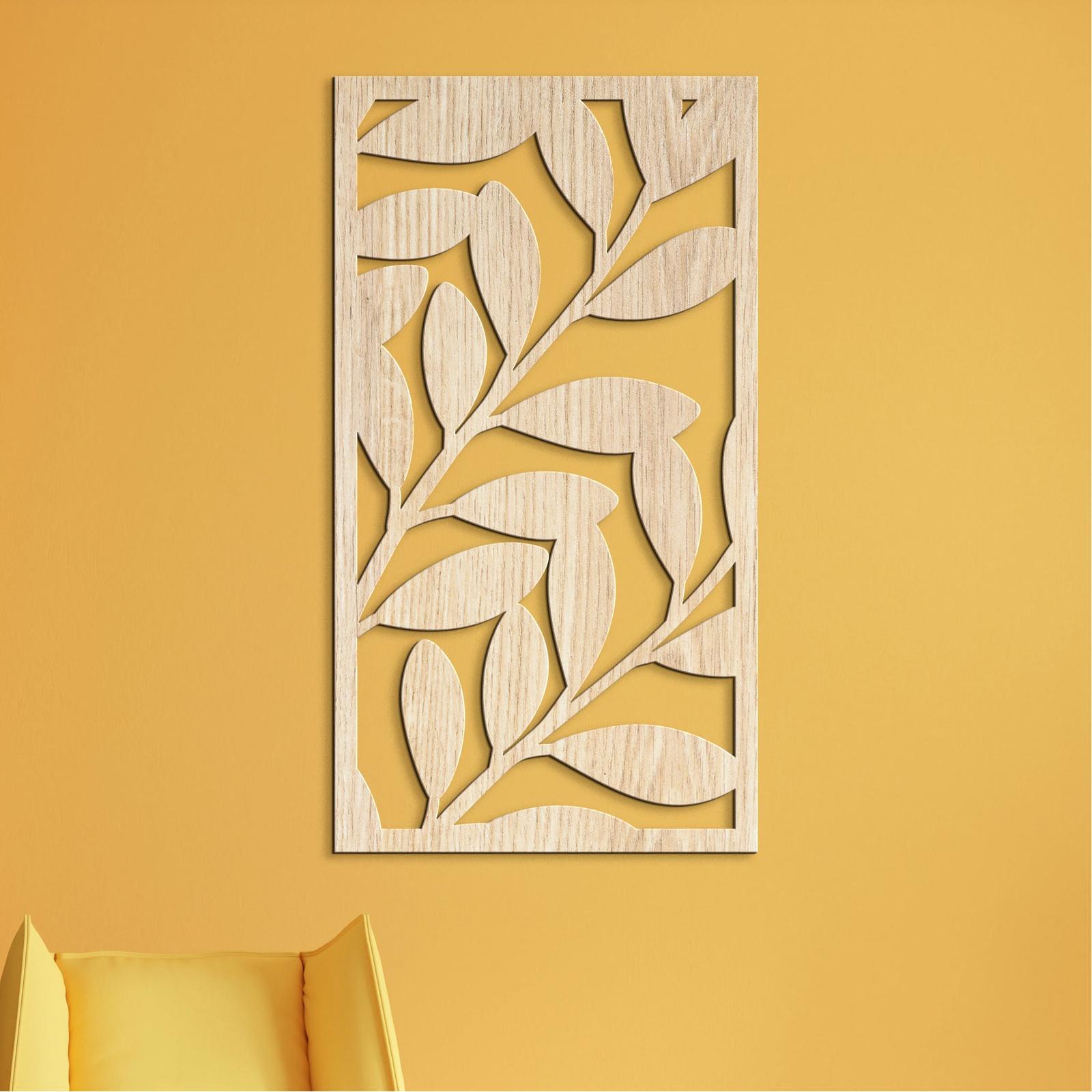 Romantický drevený obraz Boho Flower-DREVTEX