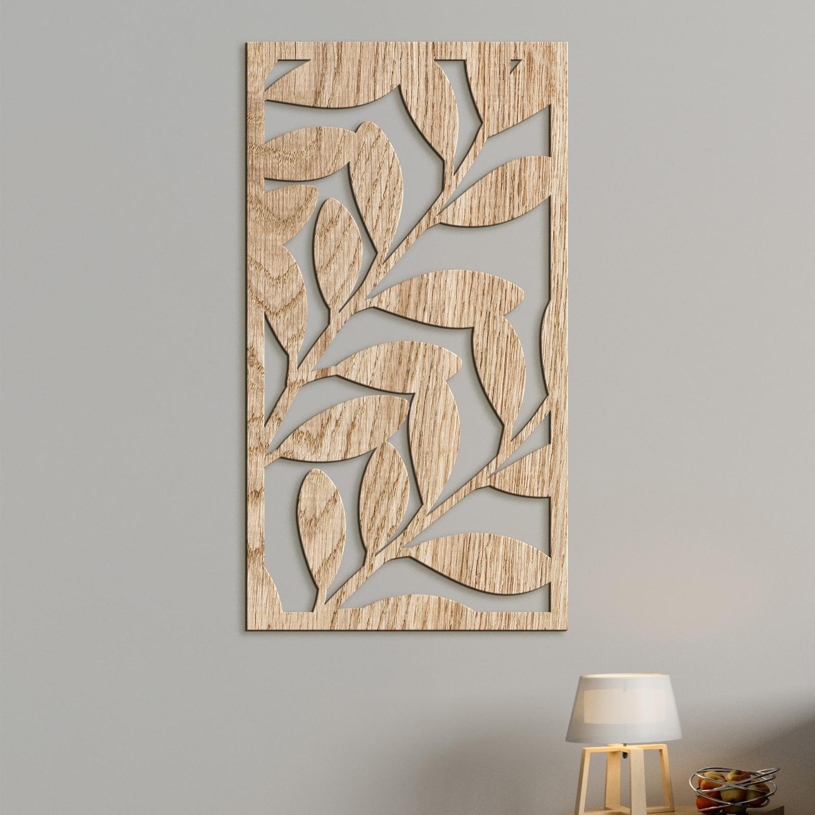 Romantický drevený obraz Boho Flower-DREVTEX