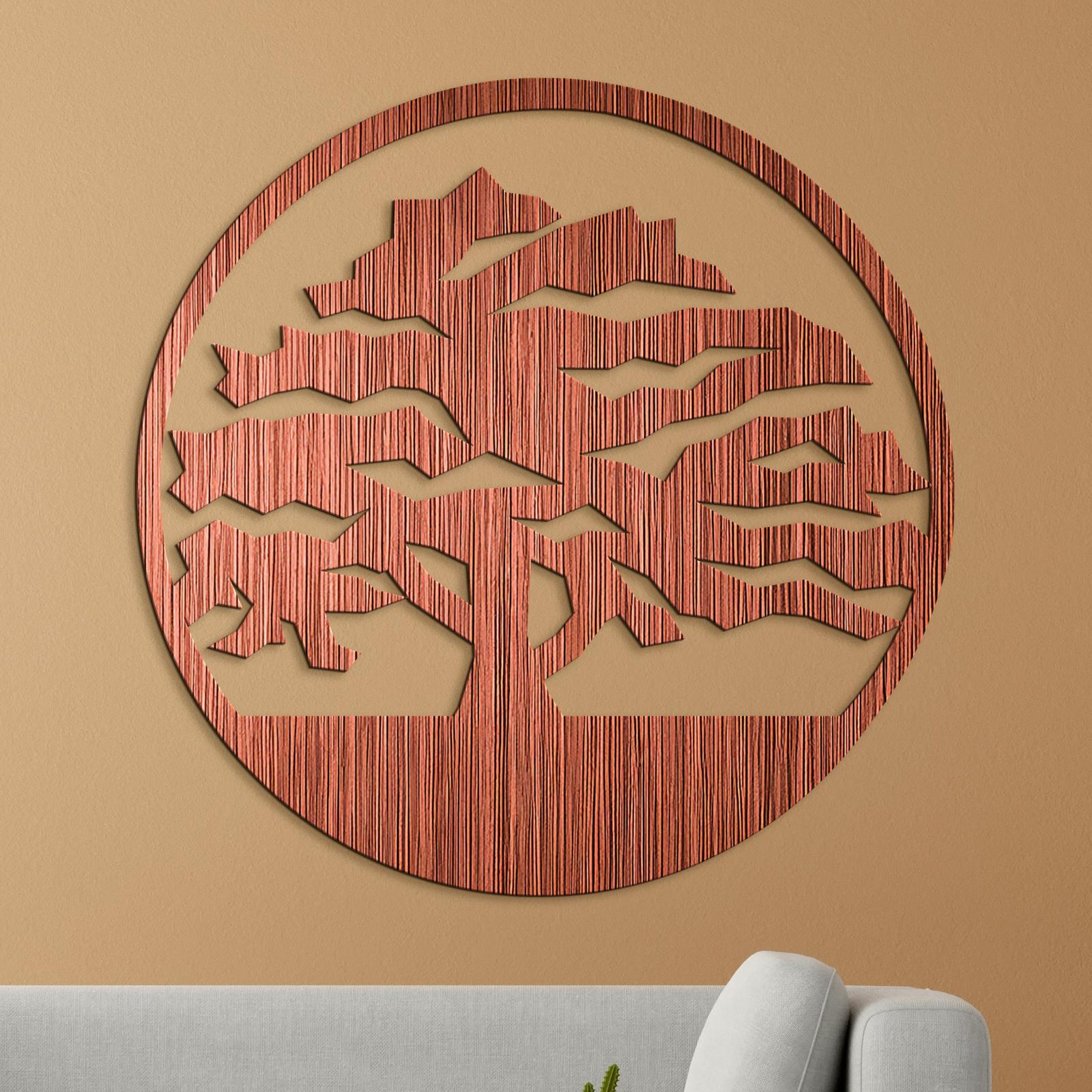 Dekorácia na stenu Strom života-DREVTEX