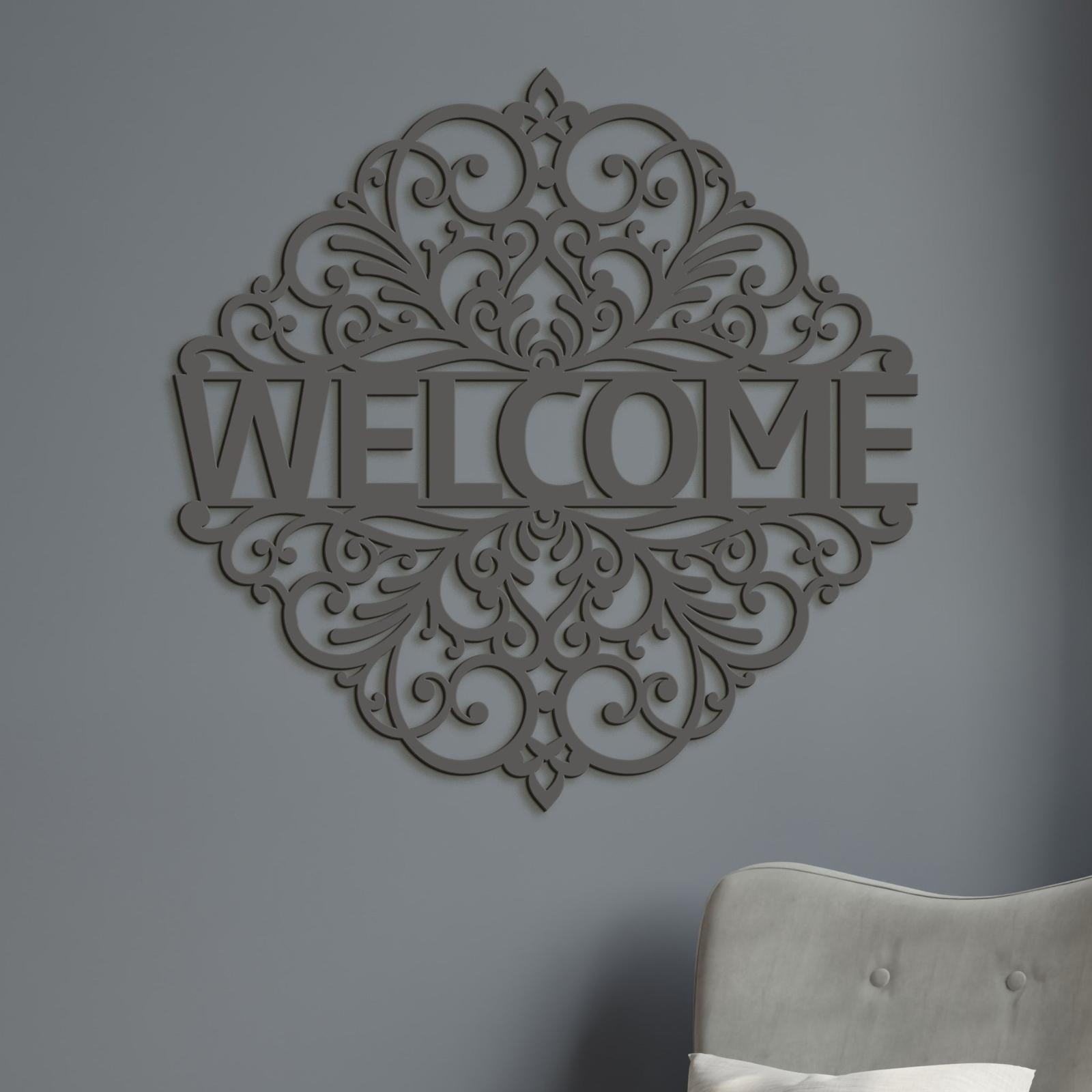 Drevený nápis WELCOME-DREVTEX