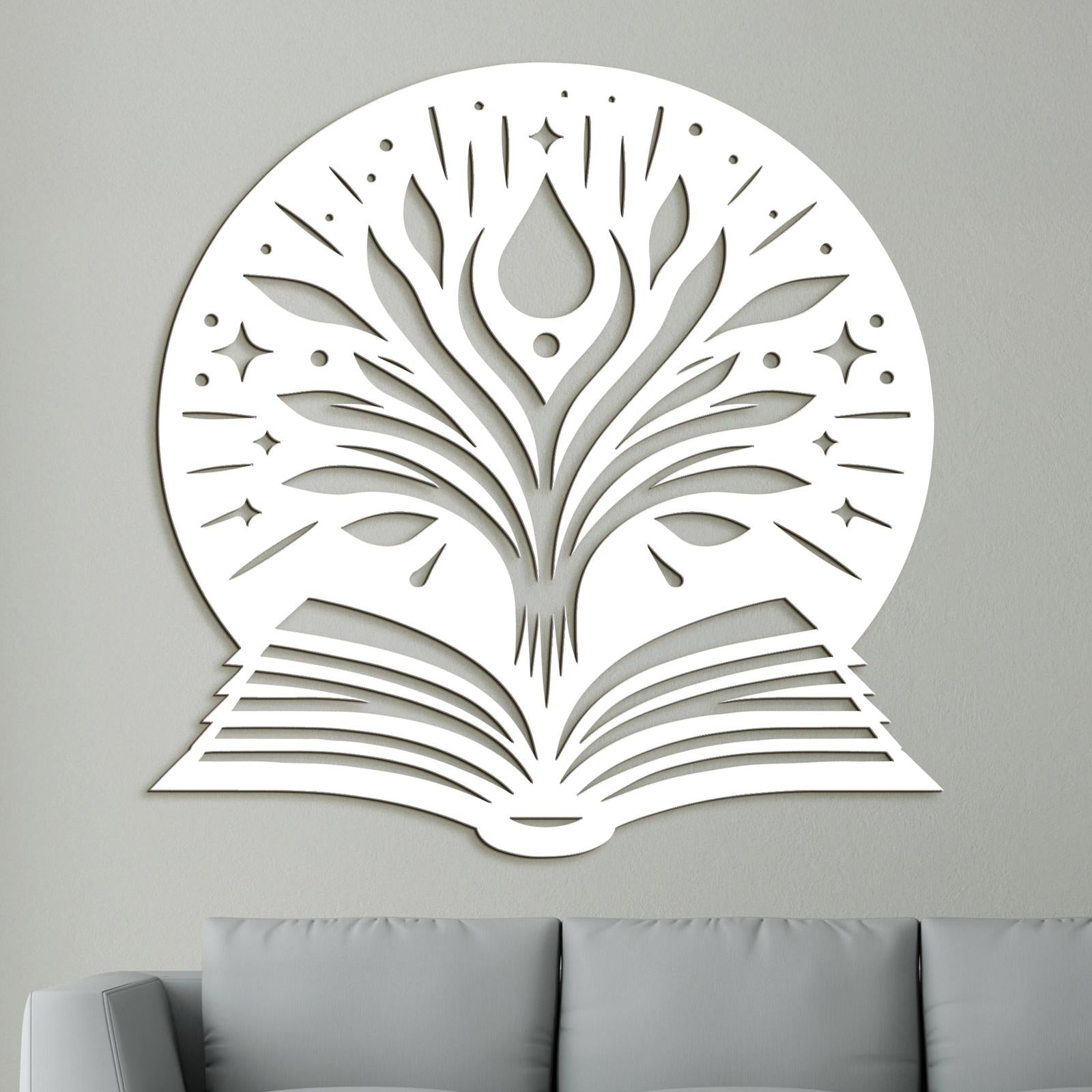 Drevený obraz Strom vedomostí-DREVTEX