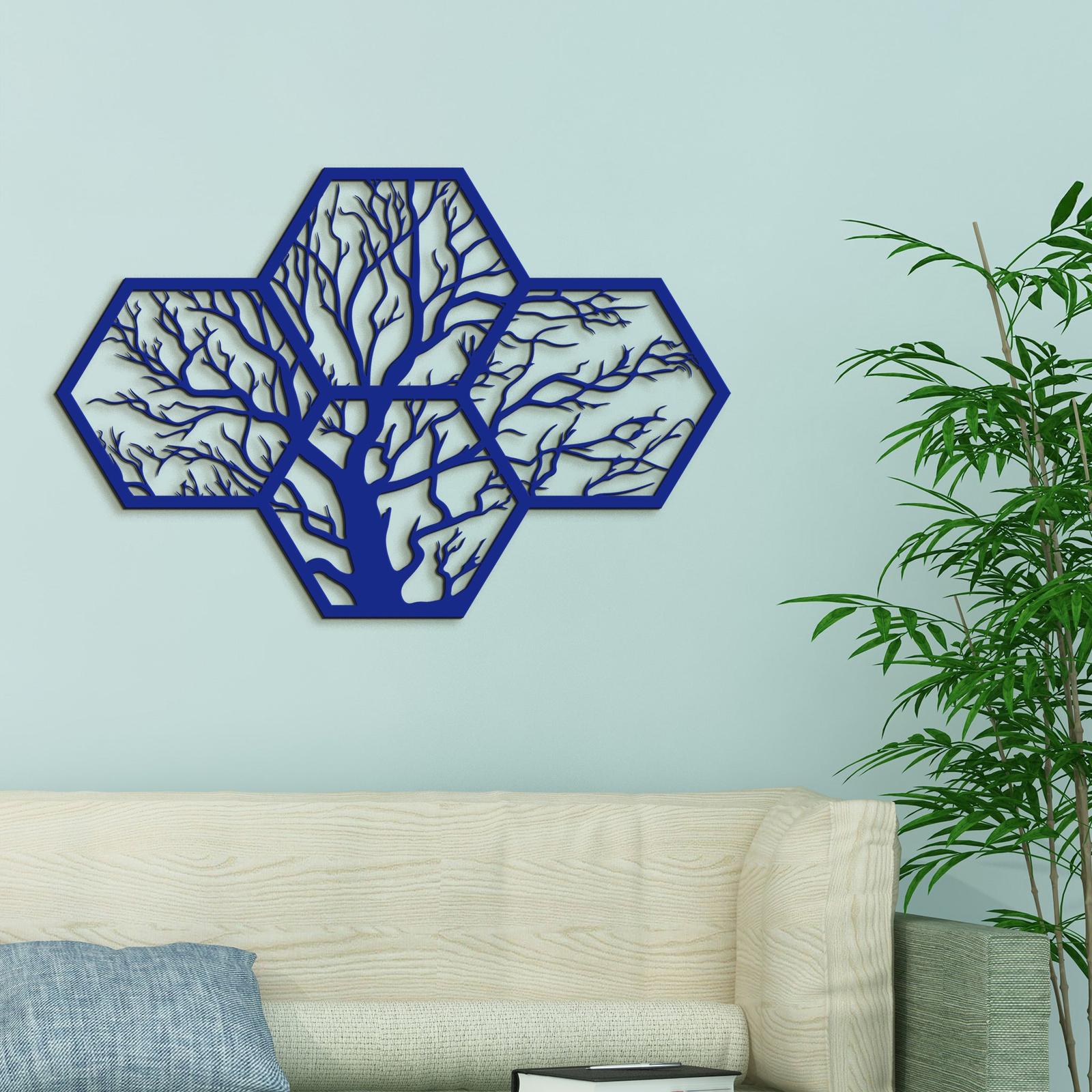 Drevený strom života motív včelieho úľa-DREVTEX