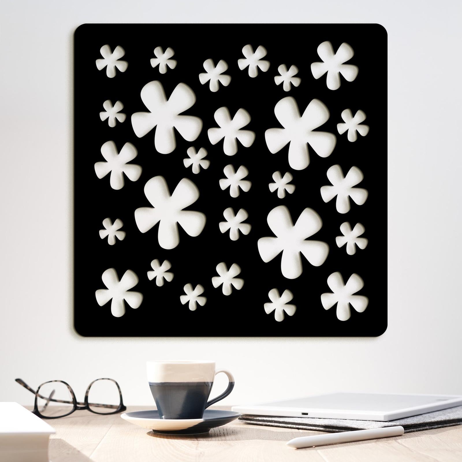 Drevená dekorácia Kvietky-DREVTEX