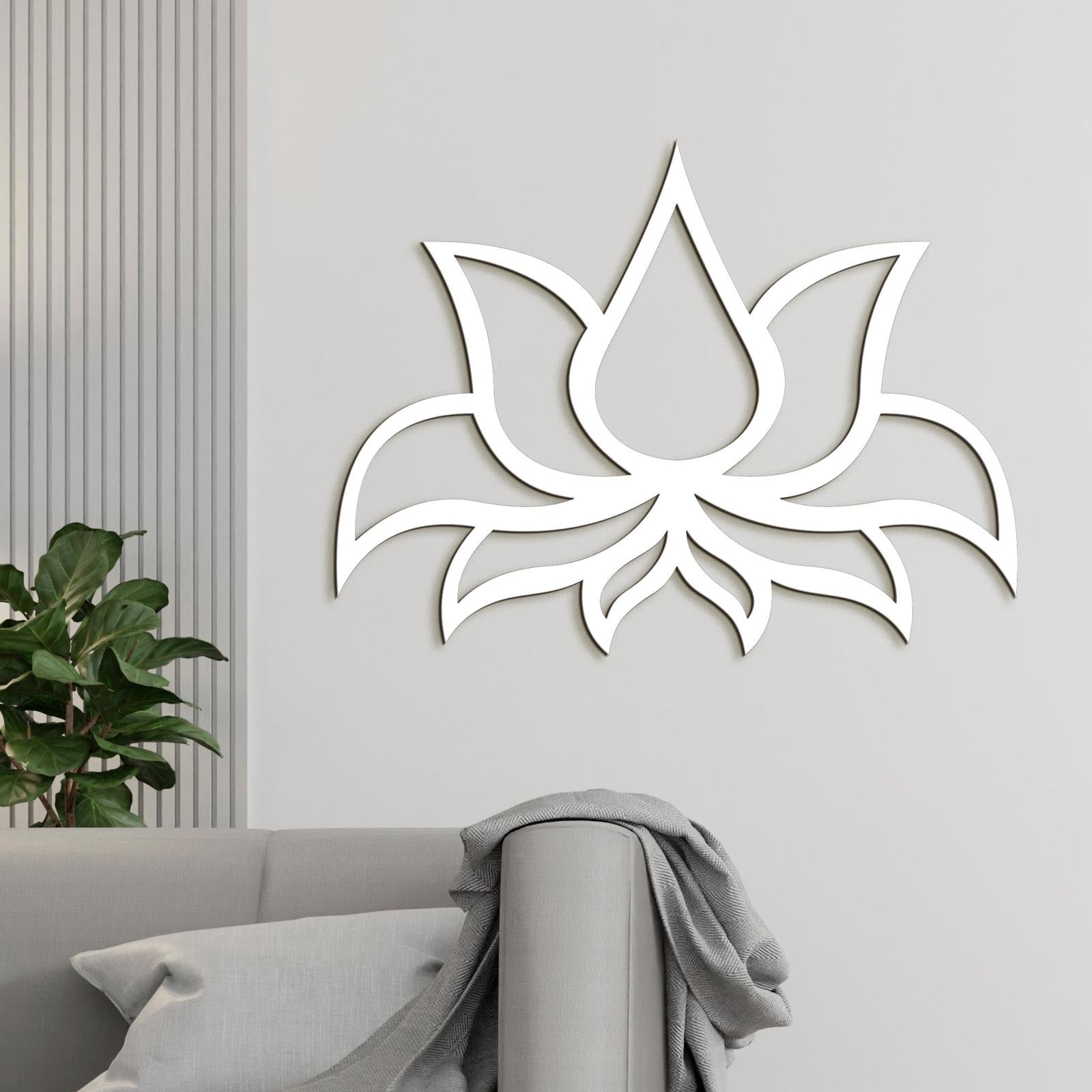 Drevený obraz Lotosový kvet-DREVTEX