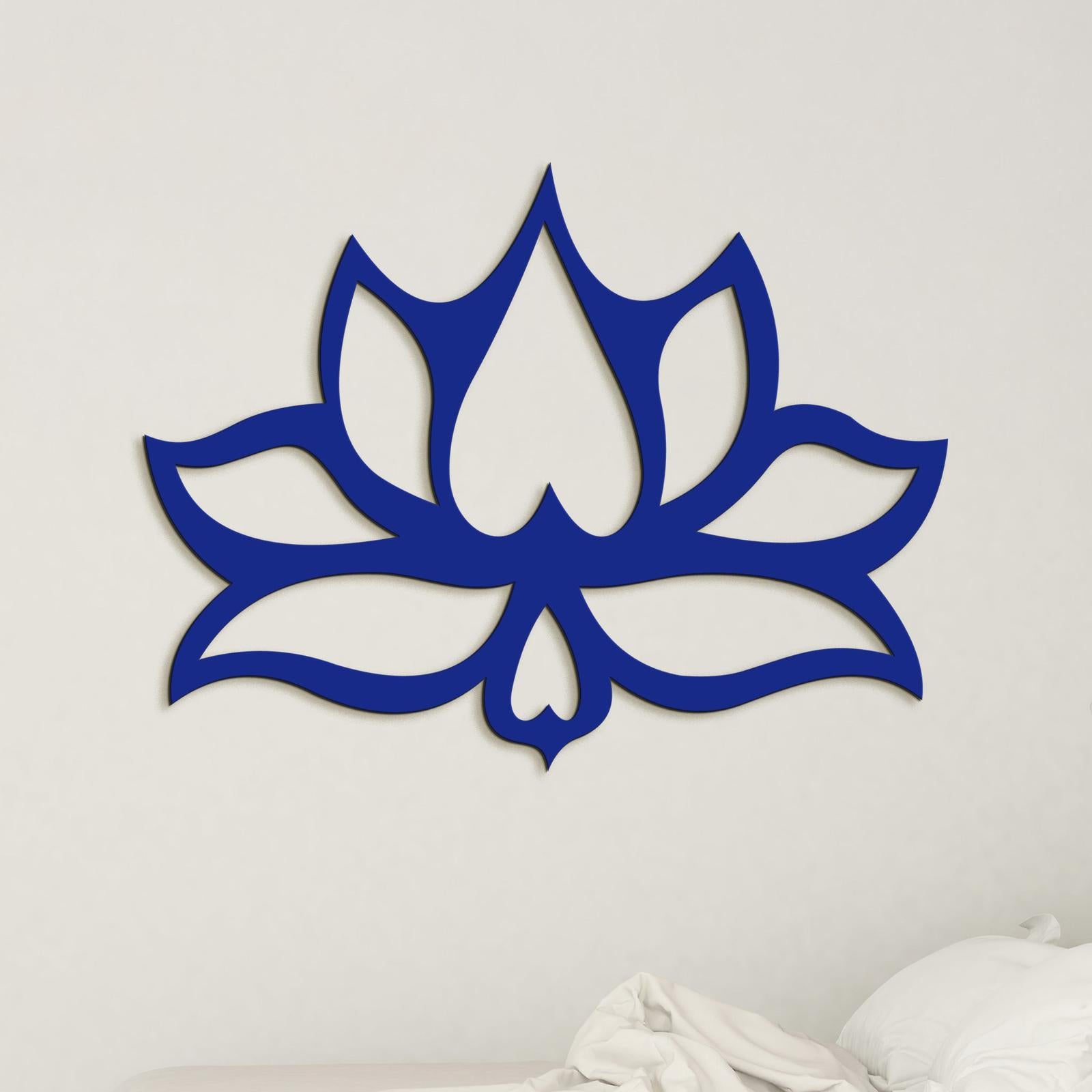 Drevený obraz na stenu Kvet LOTOS-DREVTEX