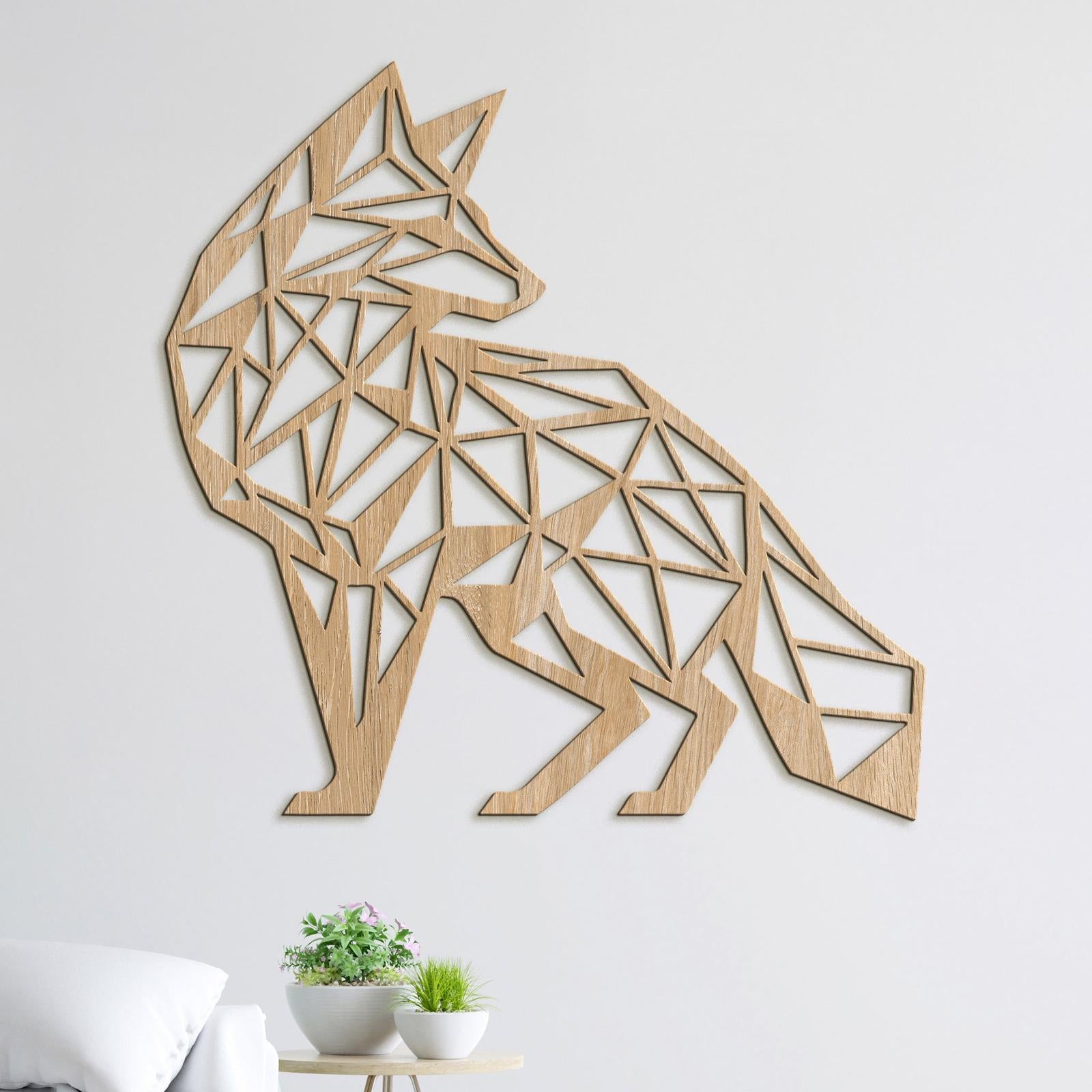 Dreveny obraz Liska-DREVTEX