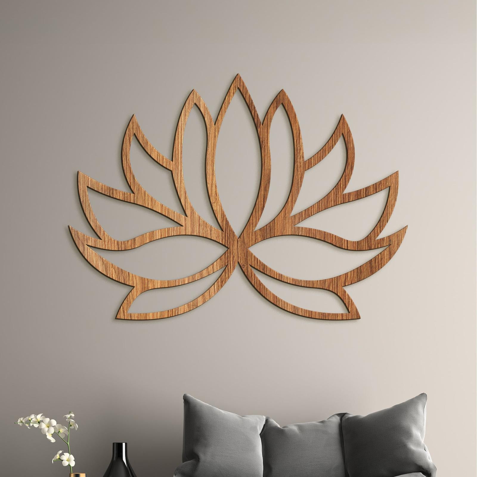 Obraz Lotosovy kvet-DREVTEX