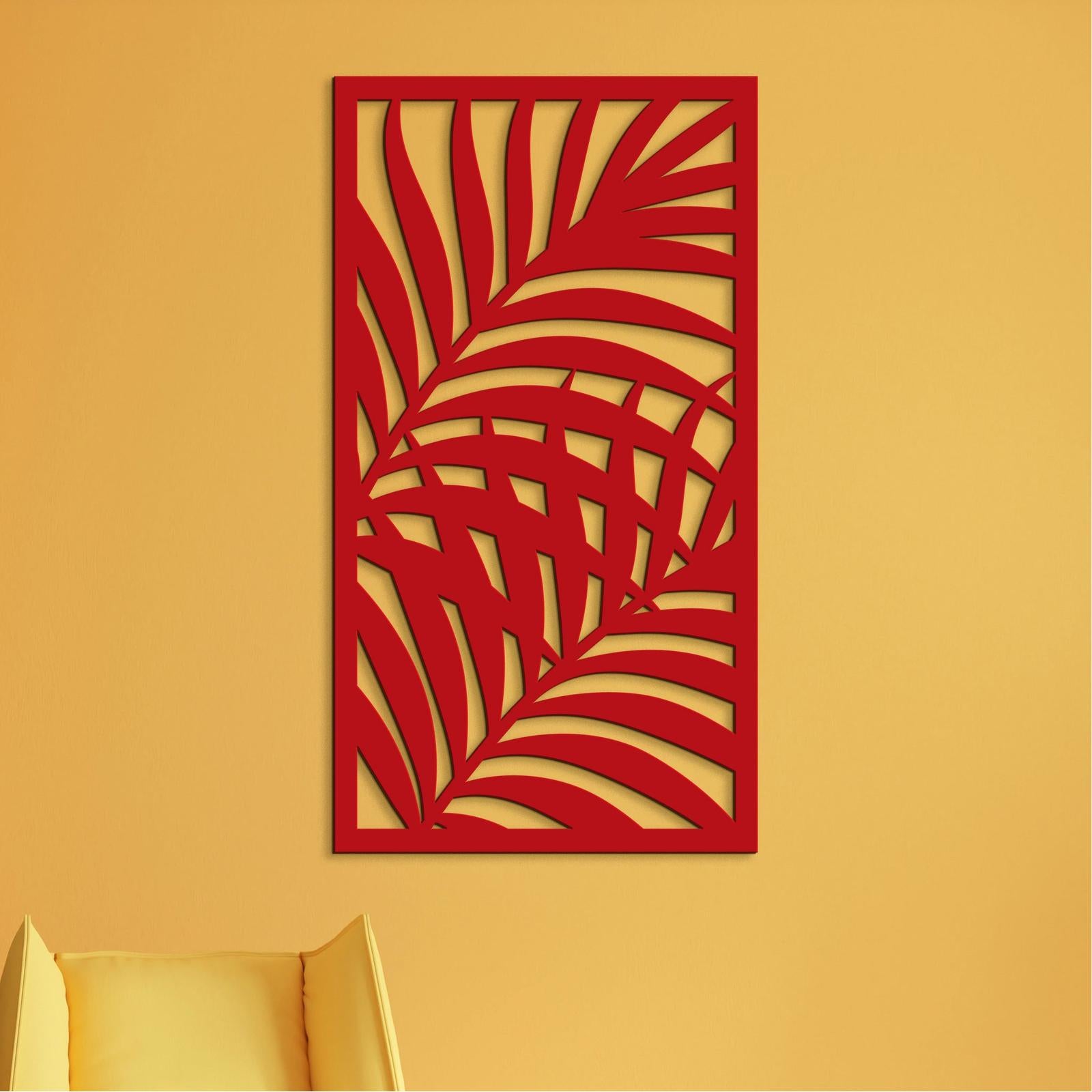 Dreveny obraz zatisie z listia-DREVTEX