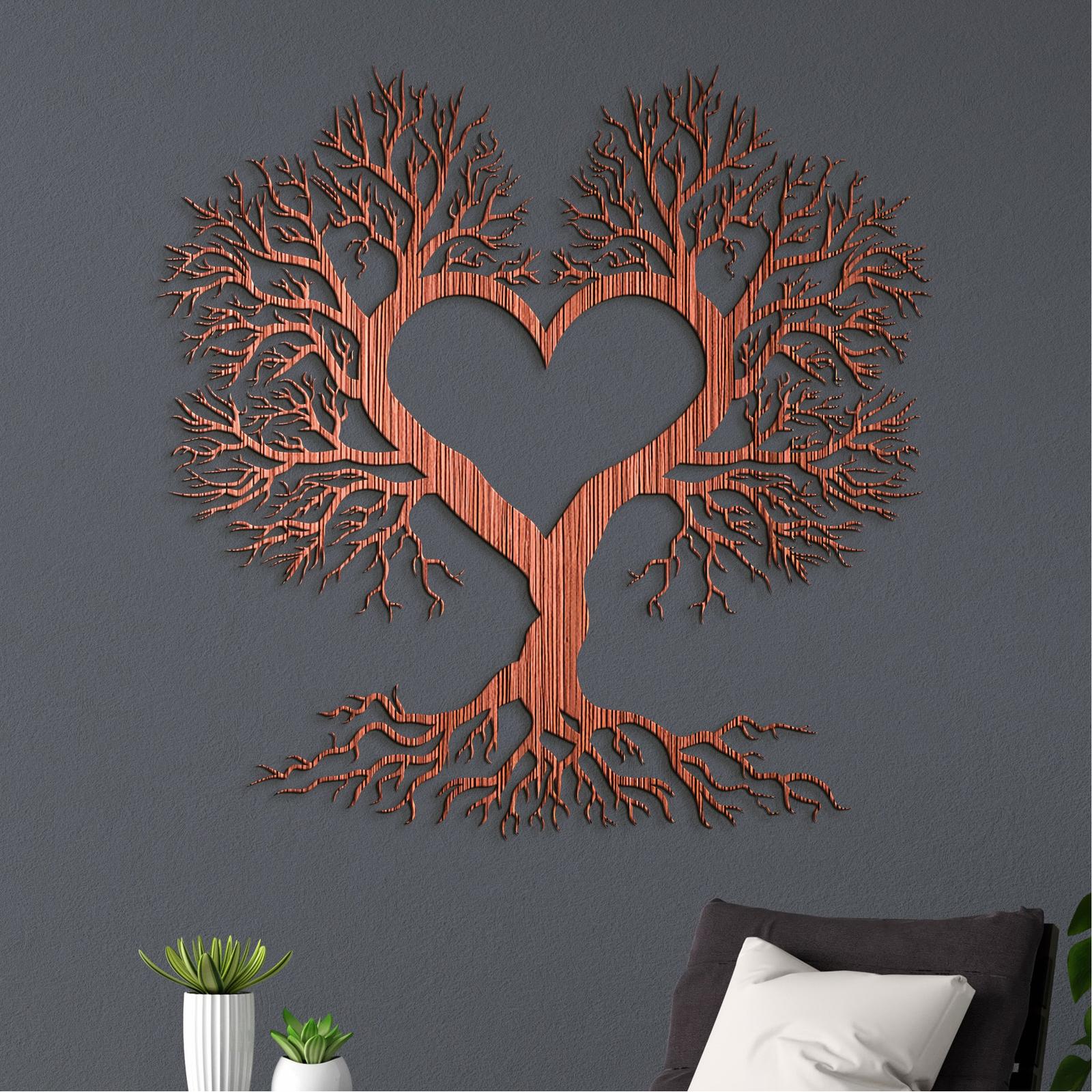 Drevený Strom života a lásky-DREVTEX