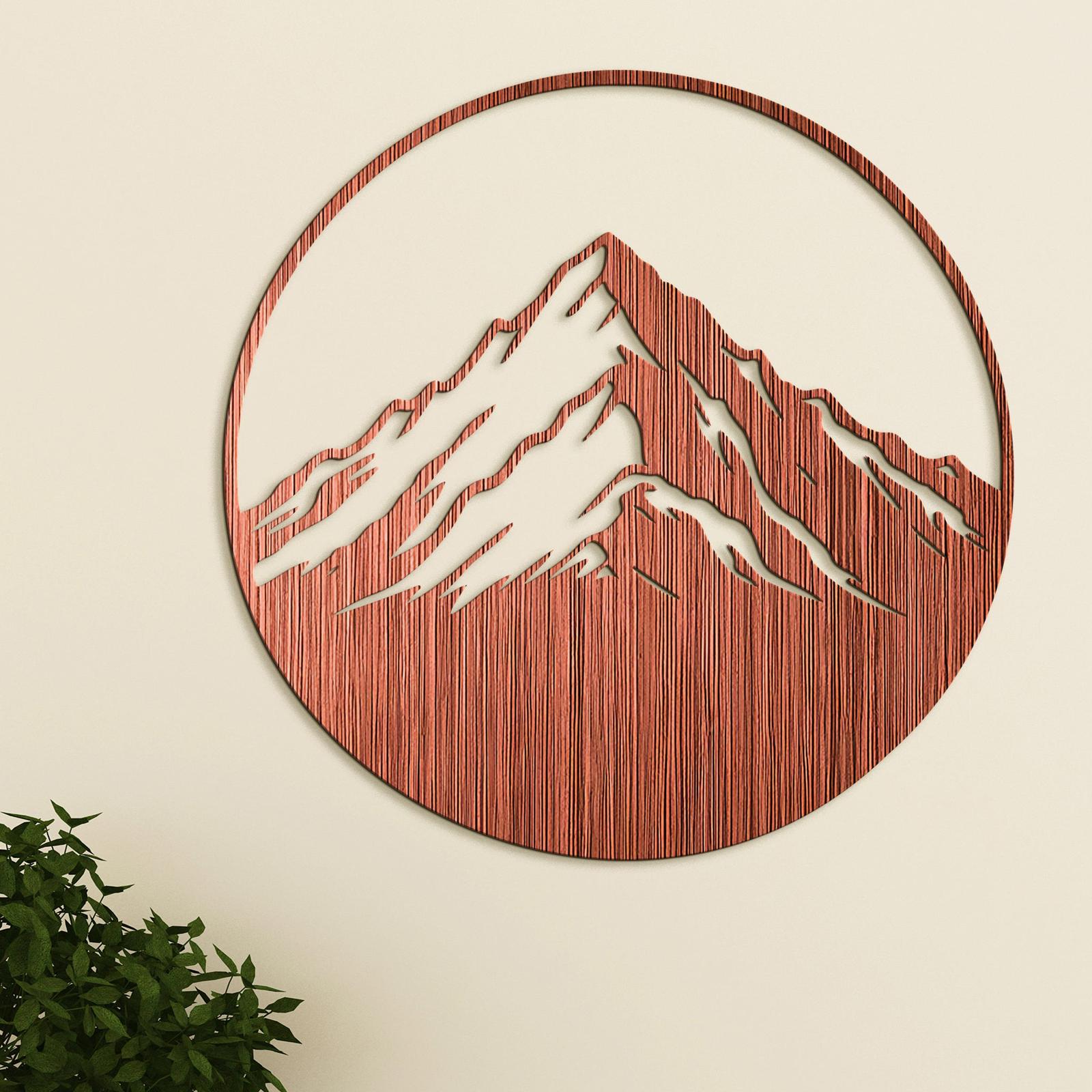 Drevený obraz Horská majestátnosť-DREVTEX