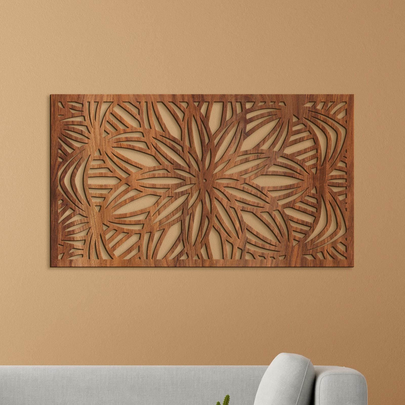 Luxusná drevena mandala LÁSKA-DREVTEX