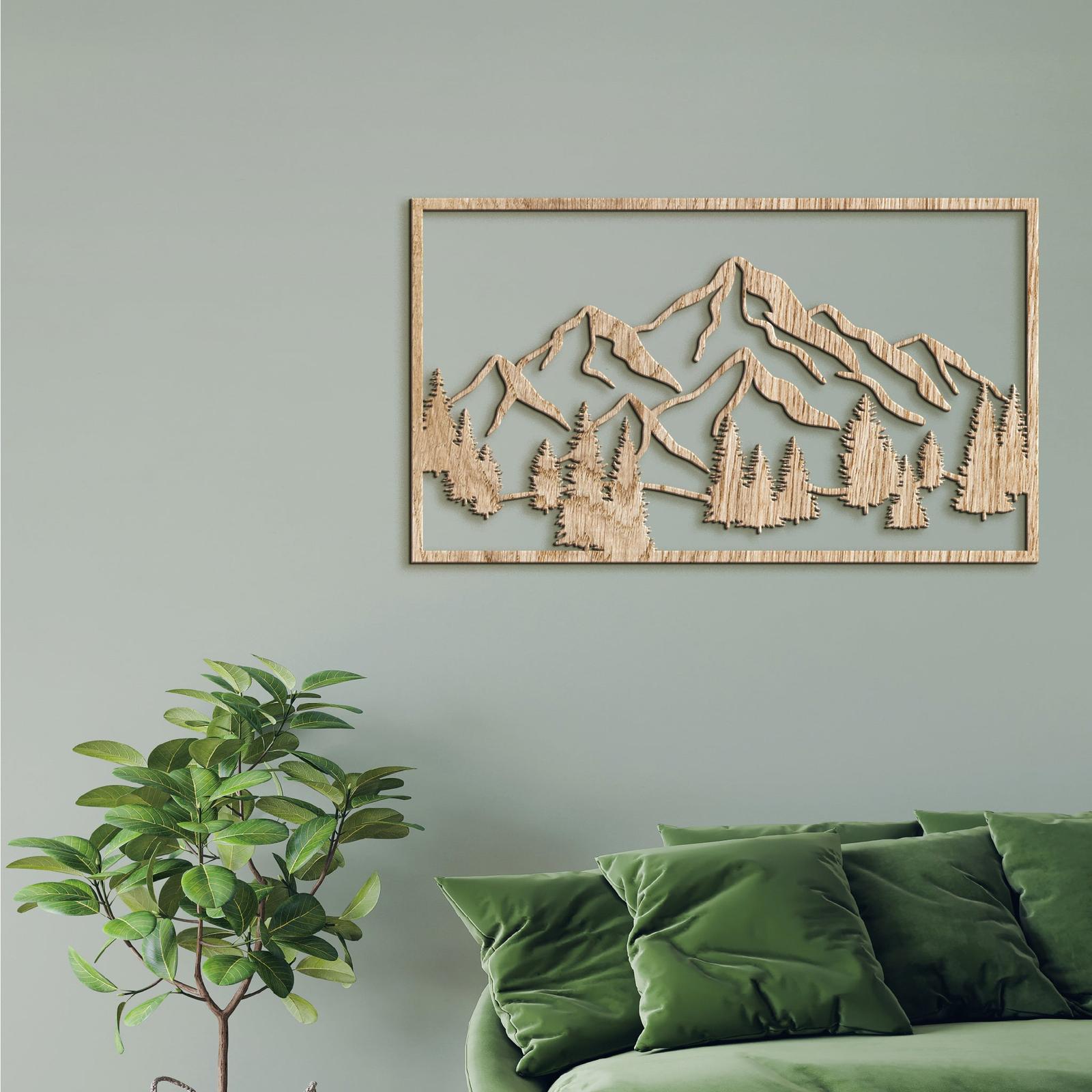 Obraz na stenu Majestatne hory-DREVTEX