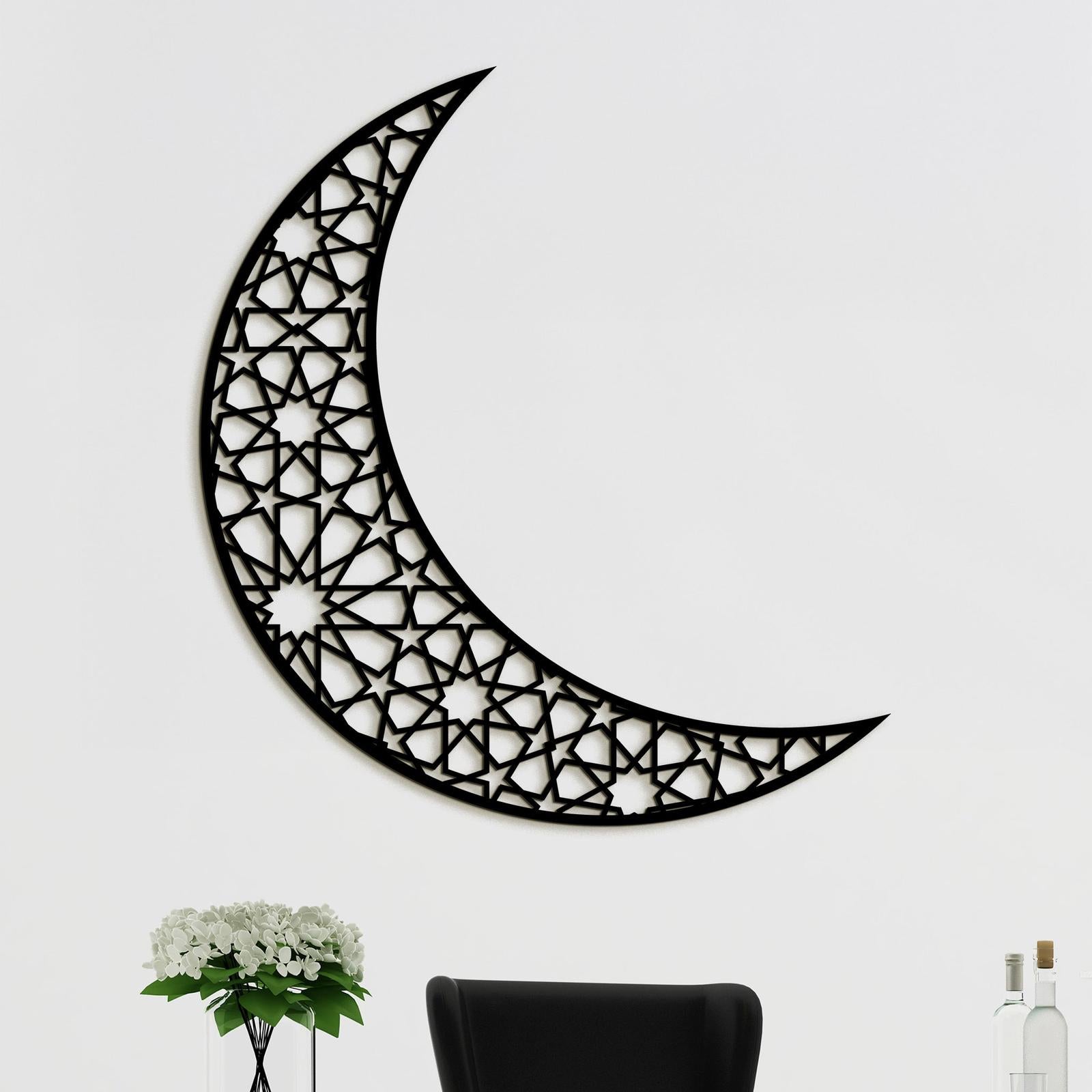 Drevený obraz na stenu Polmesiac-DREVTEX