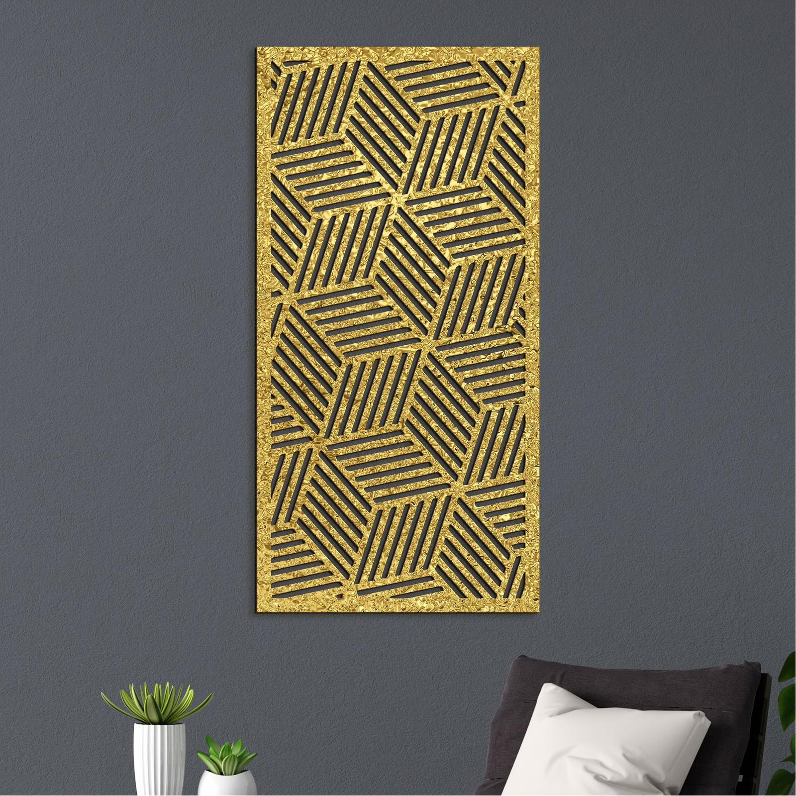 Obraz na stenu Geometrický panel-DREVTEX