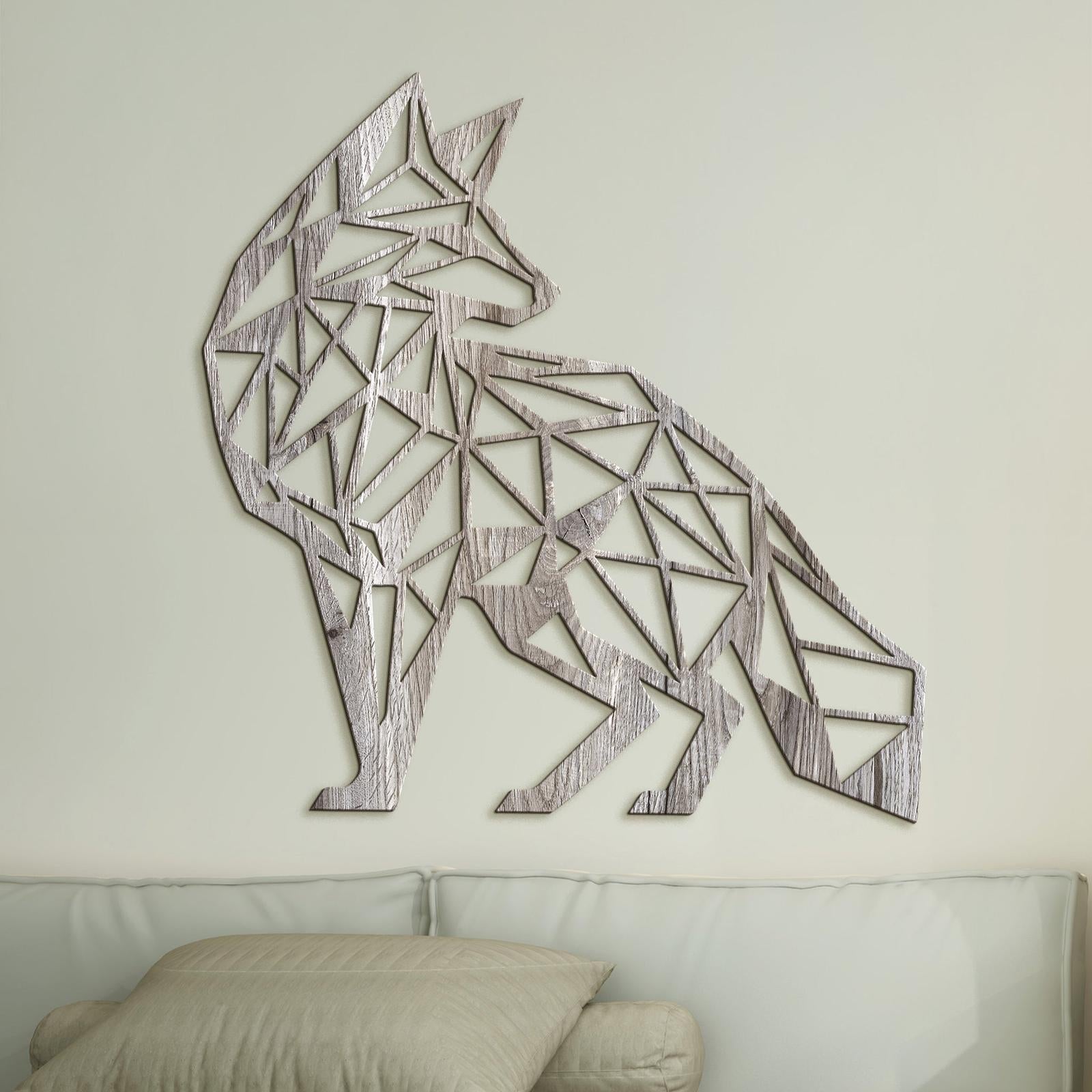 Dreveny obraz Liska-DREVTEX