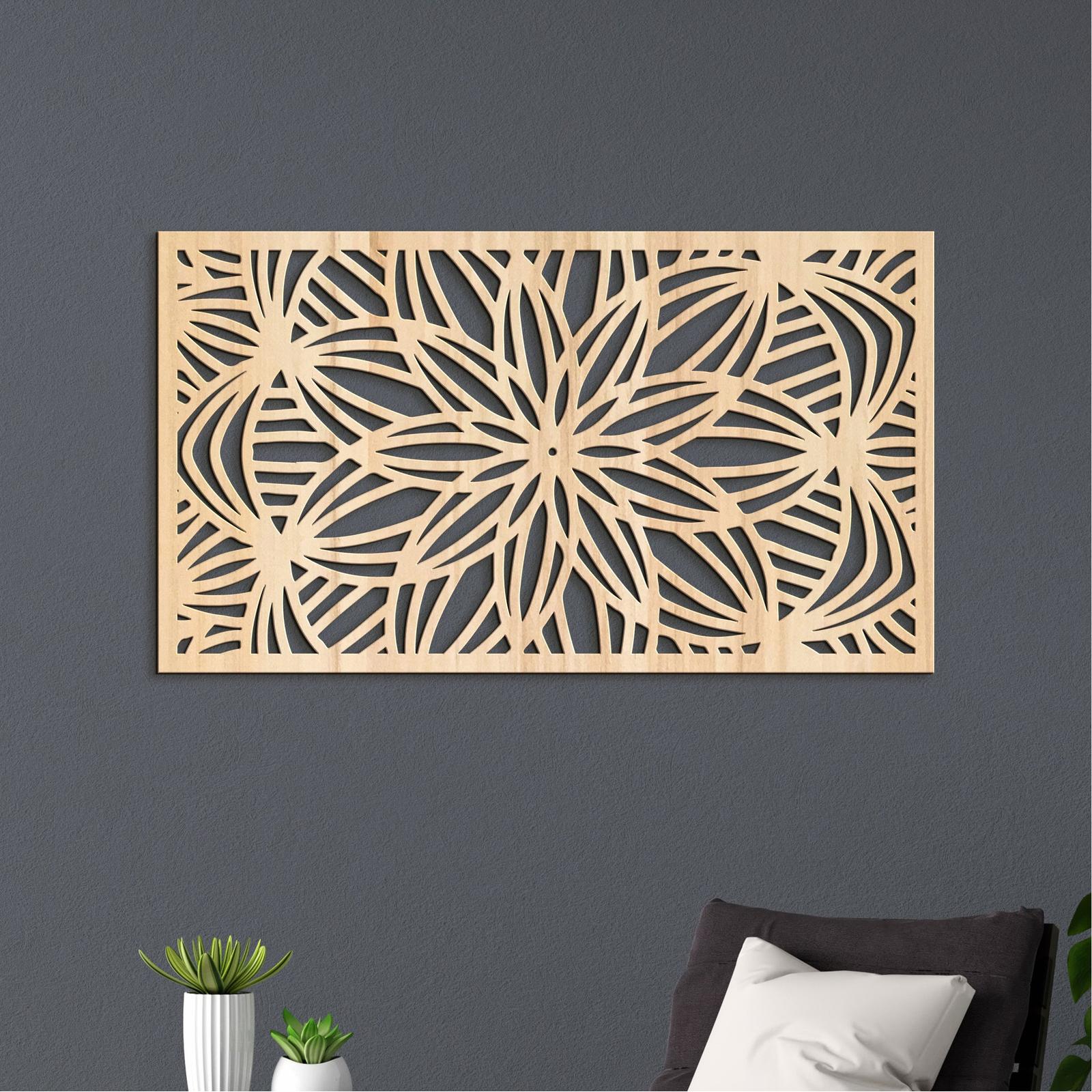 Luxusná drevena mandala LÁSKA-DREVTEX