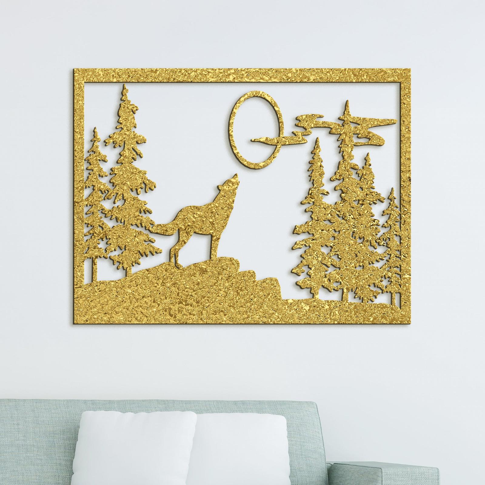 Dreveny obraz na stenu VLK-DREVTEX