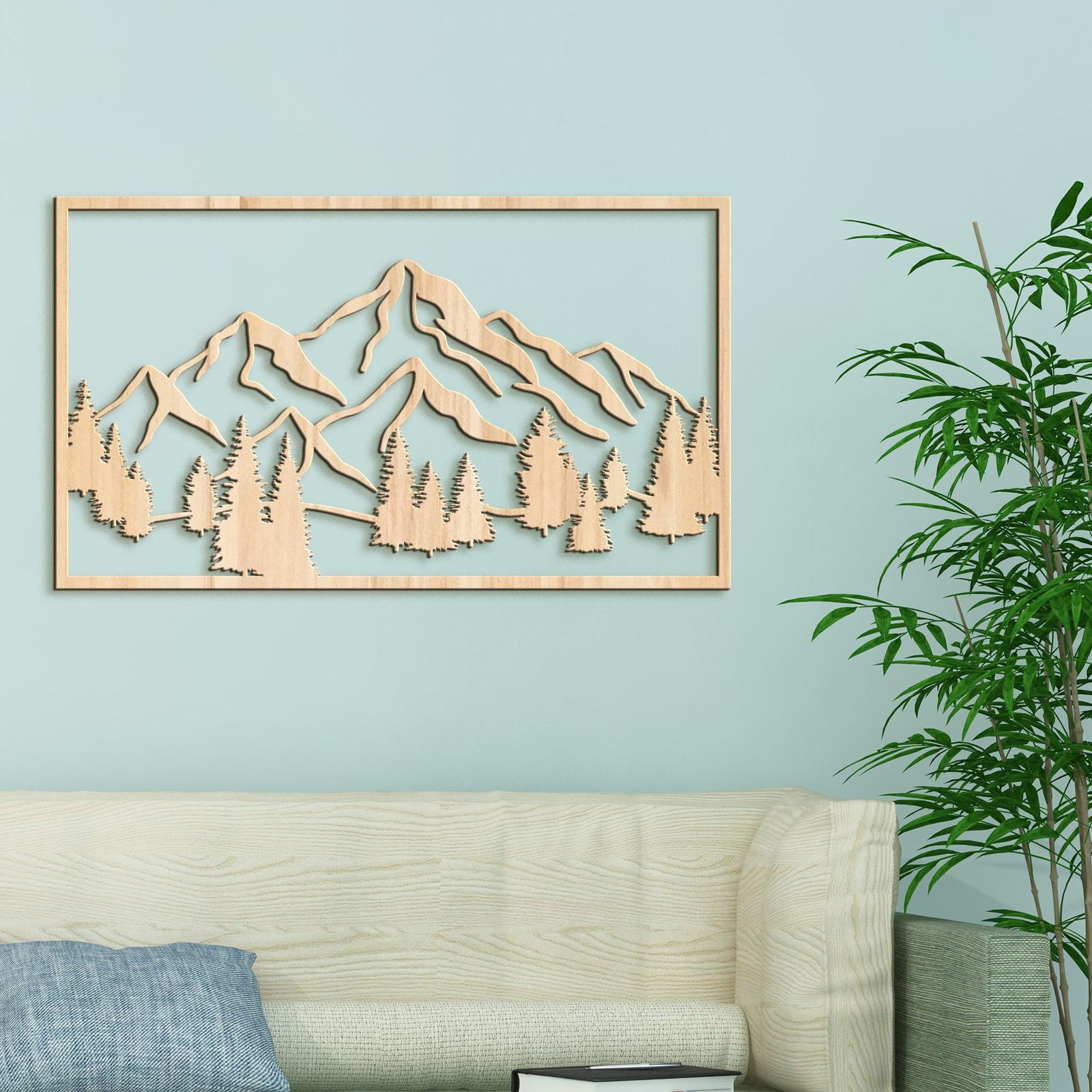 Obraz na stenu Majestatne hory-DREVTEX