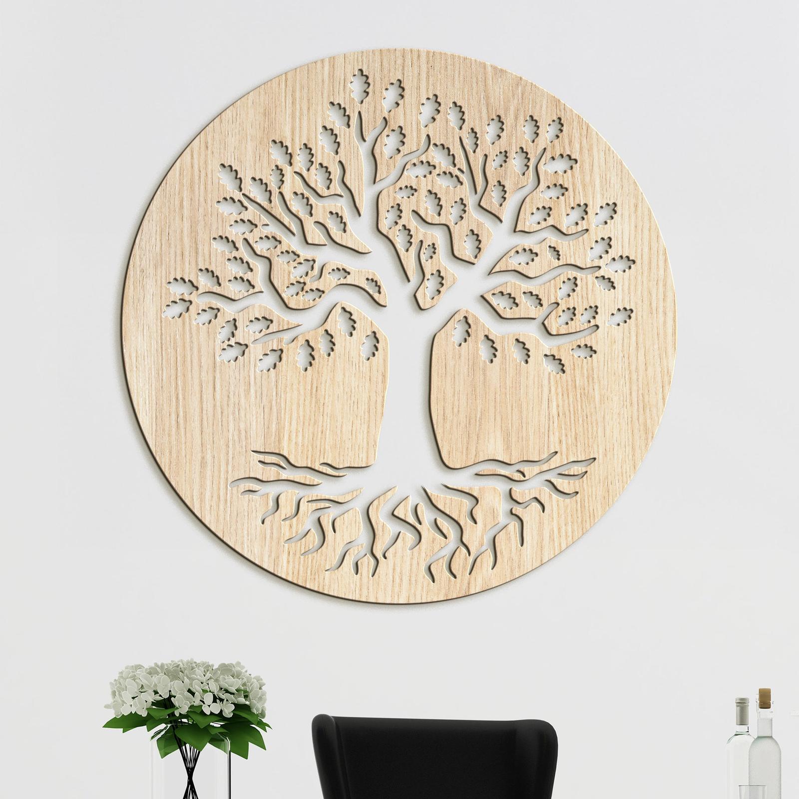 Drevený strom života Korene-DREVTEX