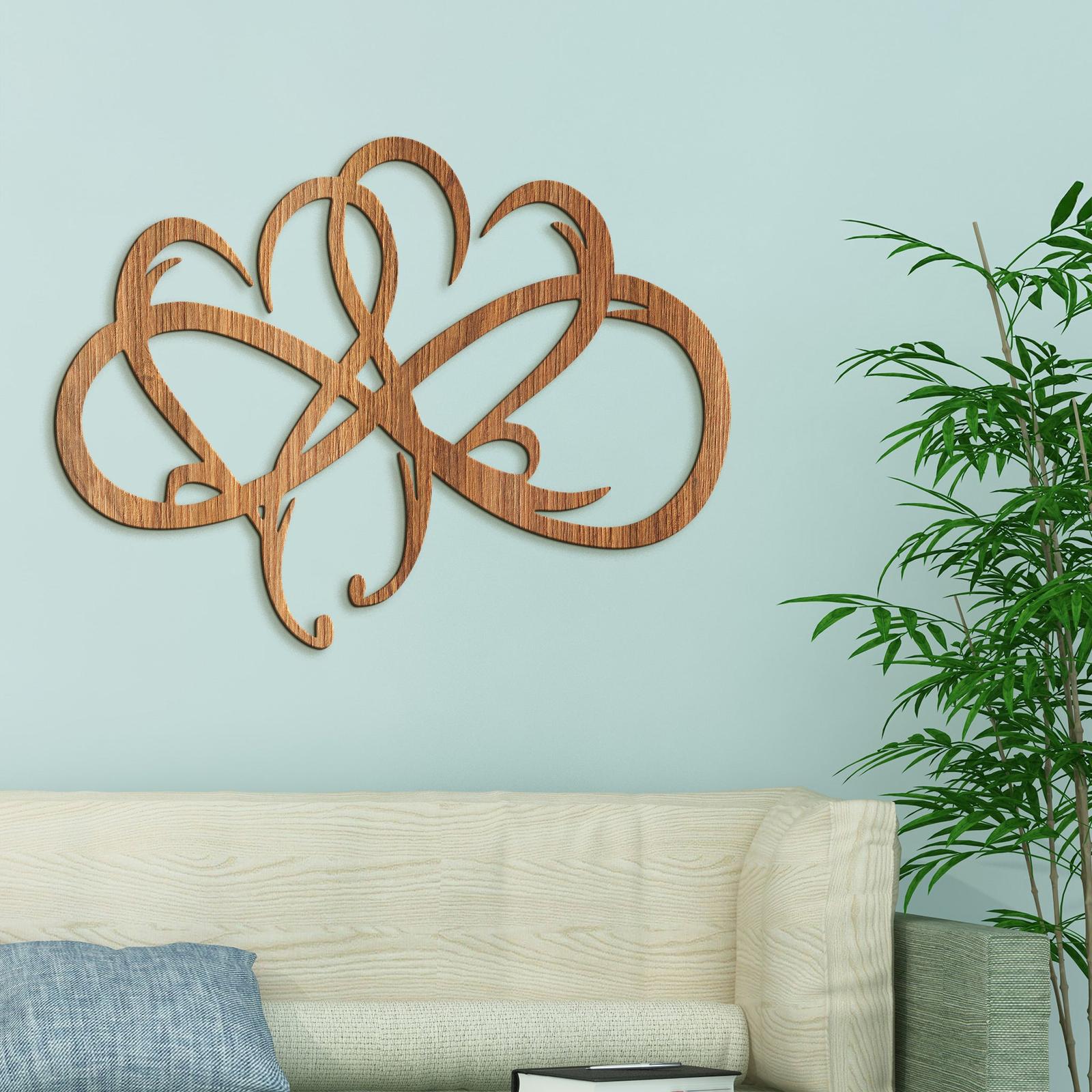 Drevený obraz SRDCIA-DREVTEX