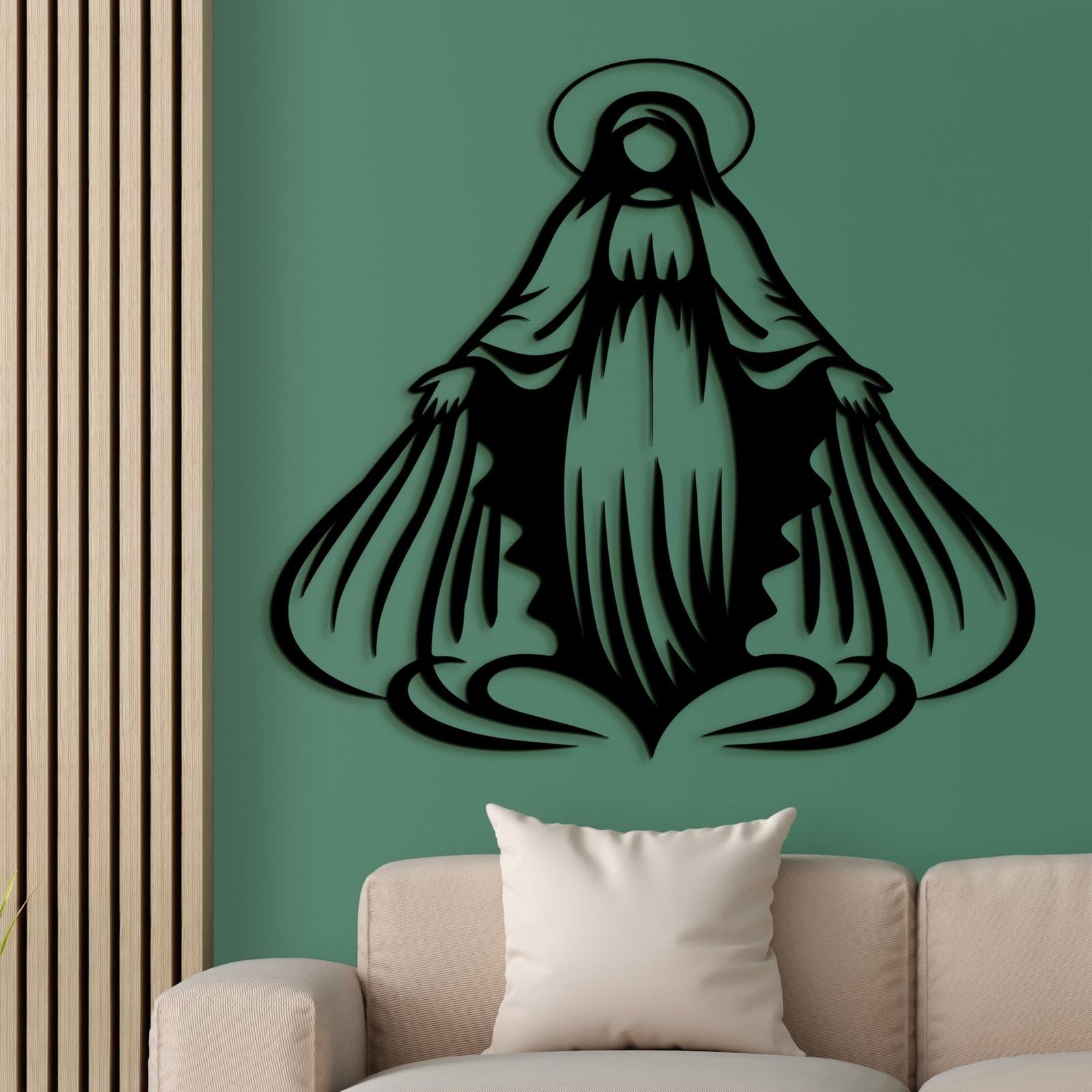 Drevený obraz Panna Mária-DREVTEX