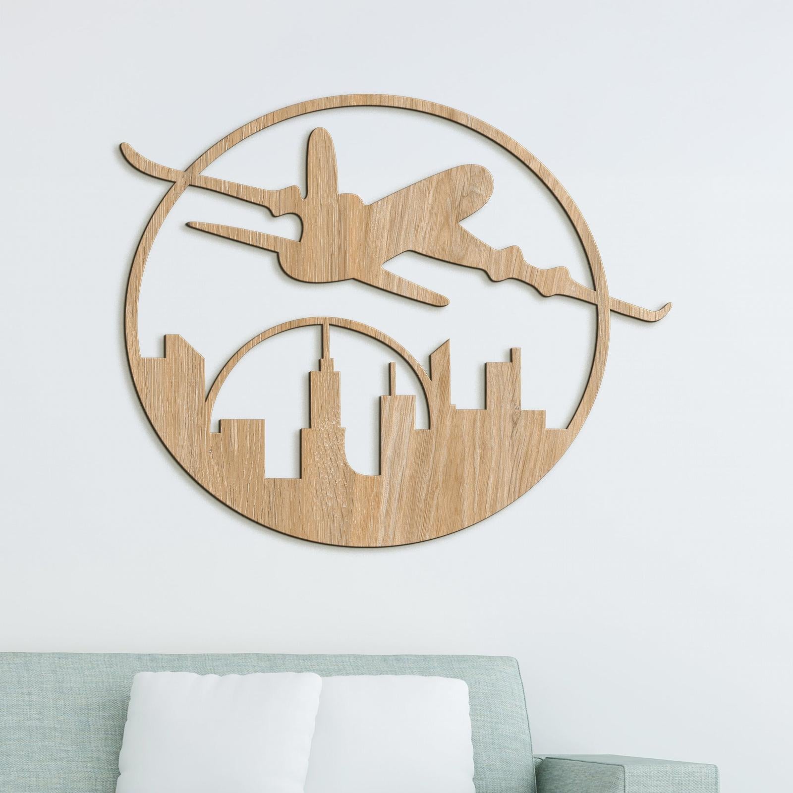 Dreveny obraz na stenu fly-DREVTEX