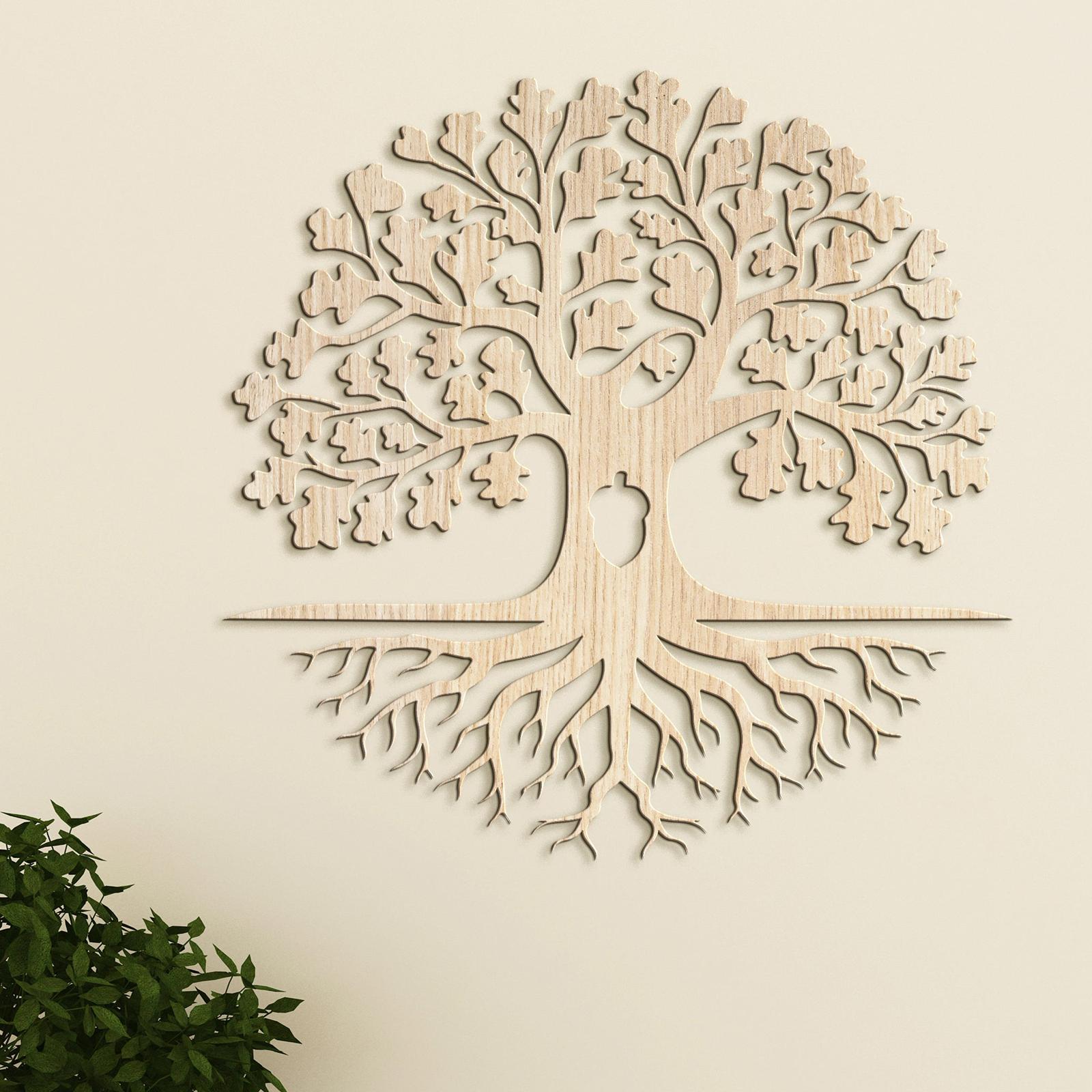 Drevený strom života Hojnosť-DREVTEX