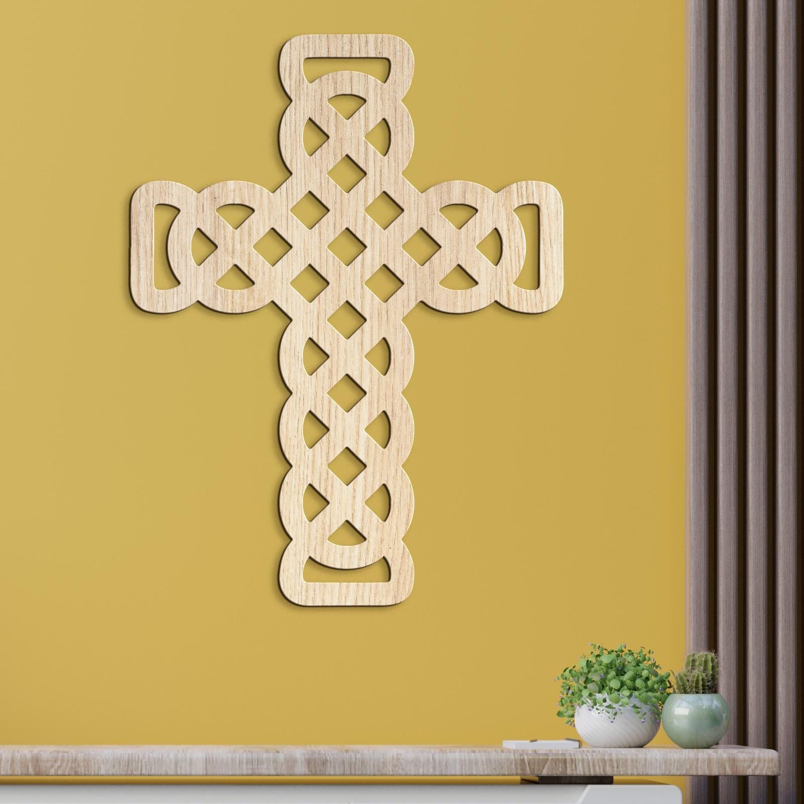 Obraz keltsky kriz-DREVTEX