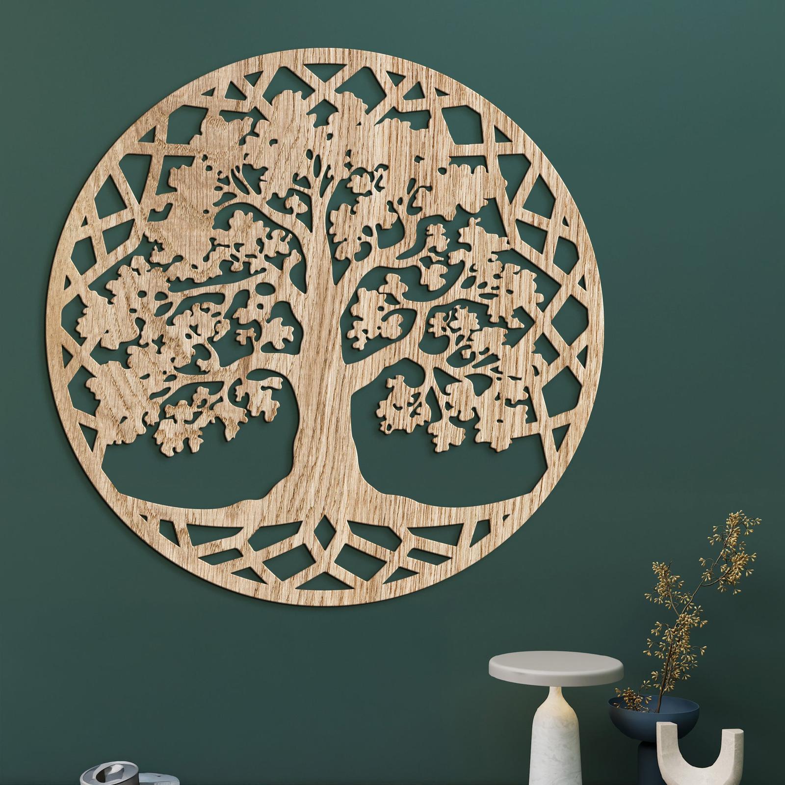 Drevený obraz na stenu Strom života-DREVTEX