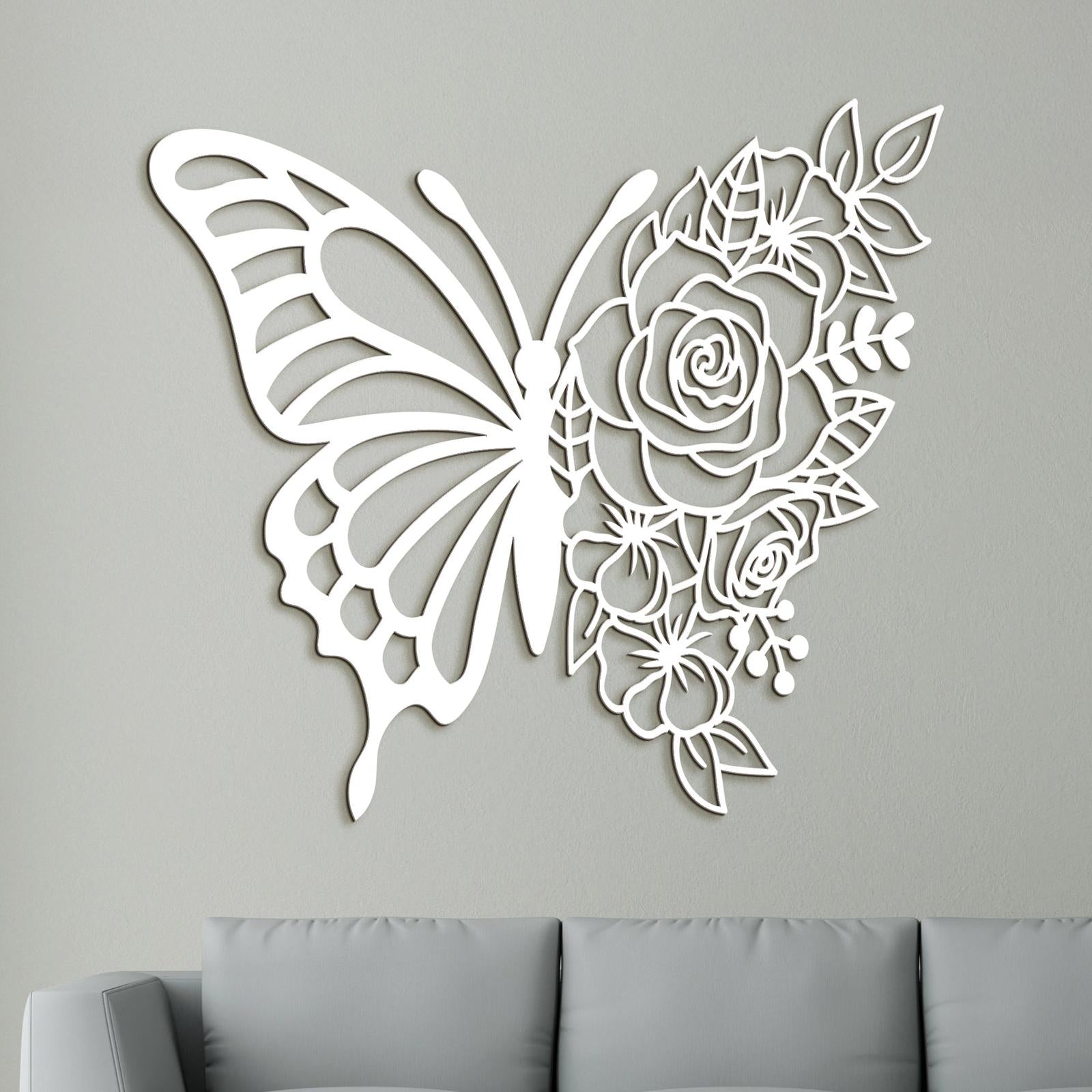 Dreveny obraz Motyl-DREVTEX