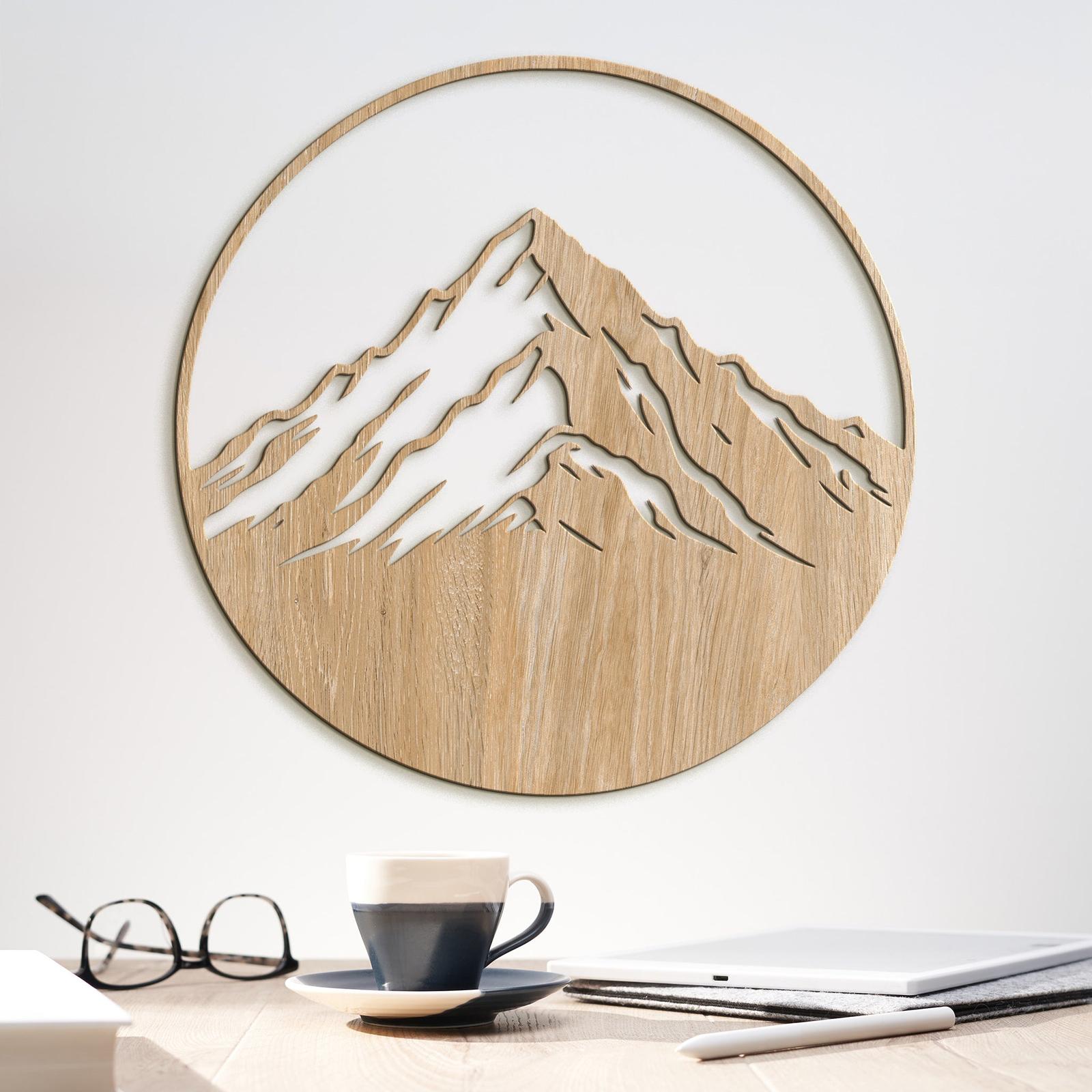 Drevený obraz Horská majestátnosť-DREVTEX