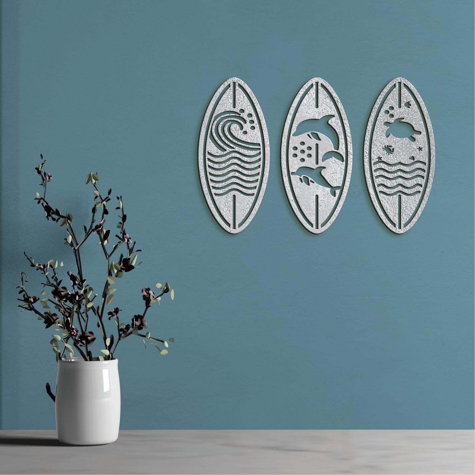 Trojdielny obraz SEA-DREVTEX