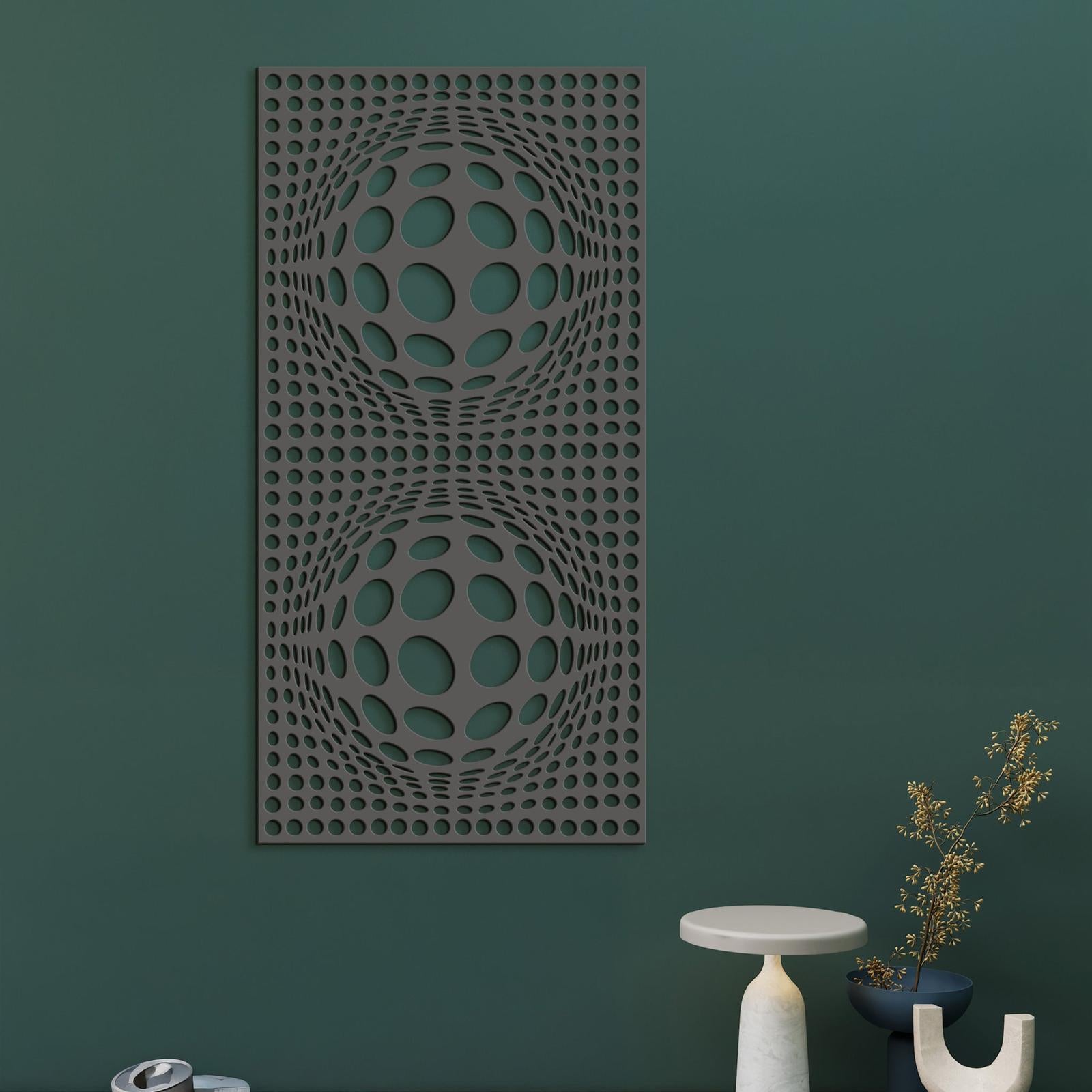 Drevený obraz na stenu 3D ilúzia-DREVTEX