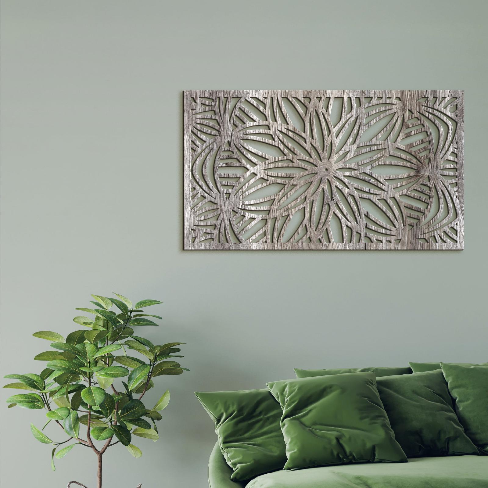 Luxusná drevena mandala LÁSKA-DREVTEX