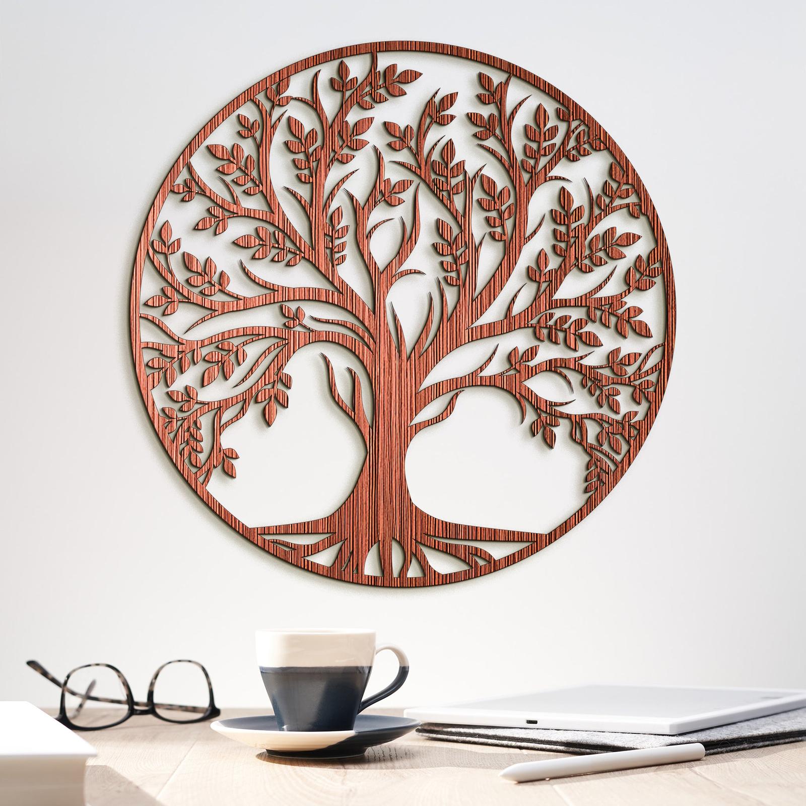 Drevený strom života FLOWER-DREVTEX