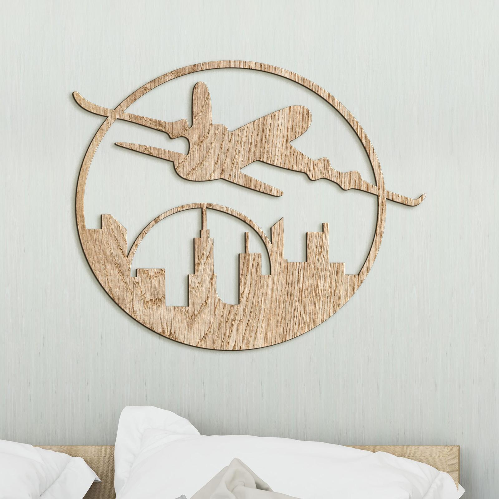 Dreveny obraz na stenu fly-DREVTEX