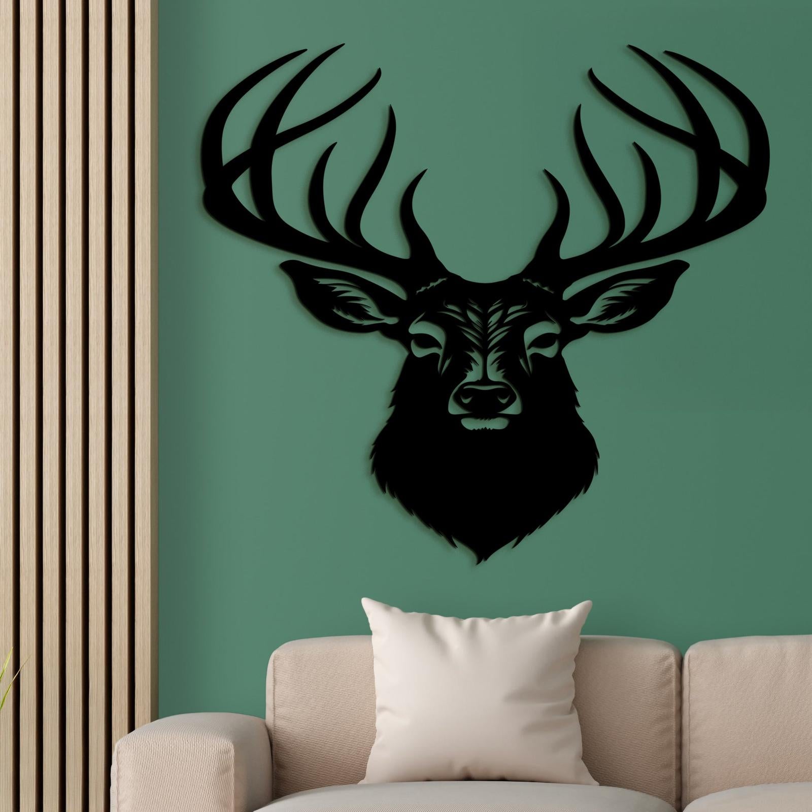 Drevený obraz Jeleň-DREVTEX