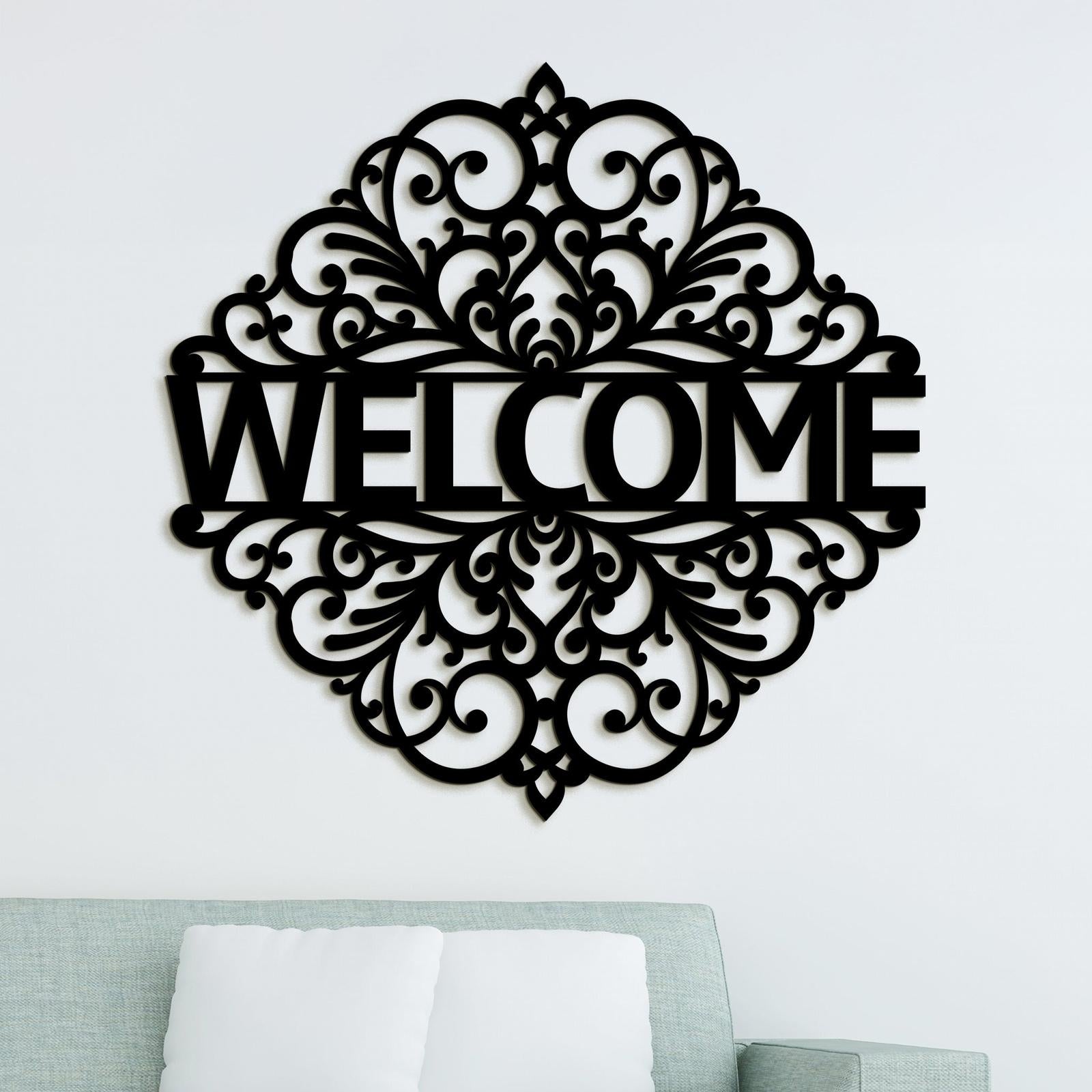 Drevený nápis WELCOME-DREVTEX