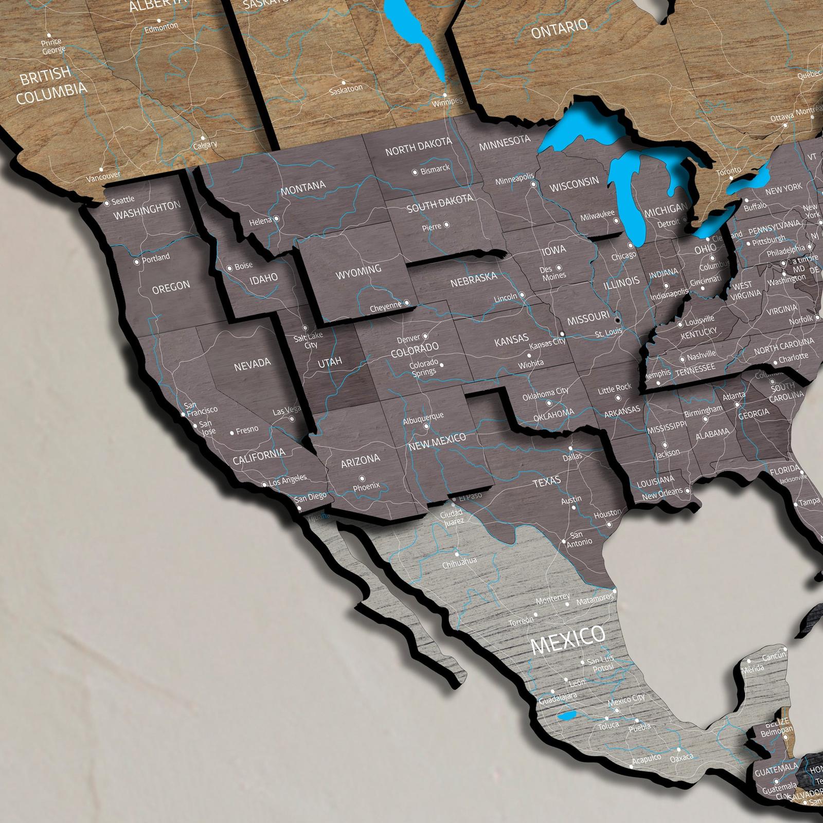 Viacvrstvová Mapa z Dreva - DREVTEX