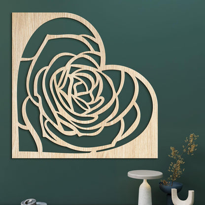 Dekoracia na stenu Rose-DREVTEX