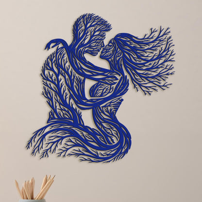 Dekoracia zamilovany par-DREVTEX